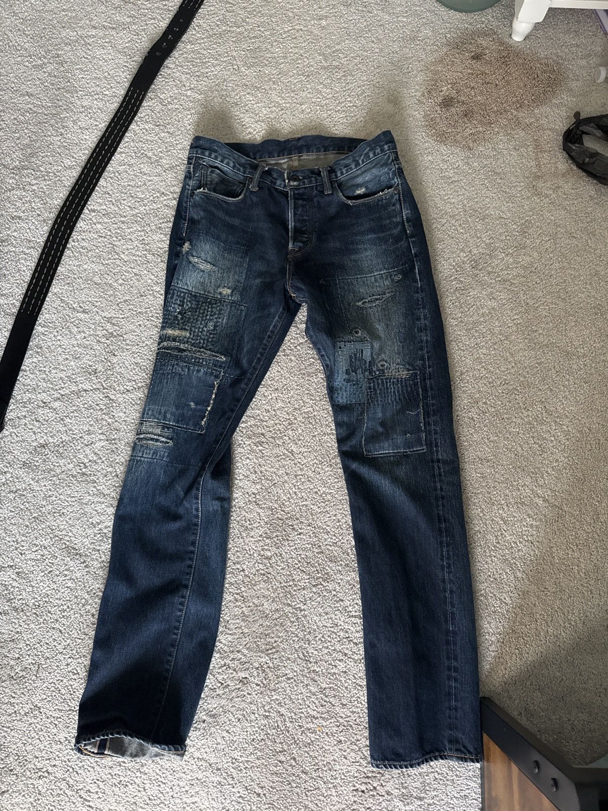 KURO Blue kuro skinny jeans Size US 30 / EU 46 - 4 Thumbnail