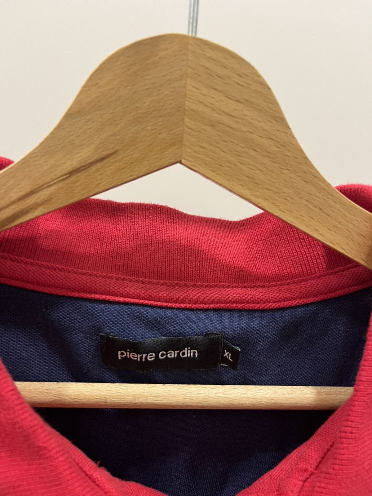 Vintage Pierre Cardin VINTAGE Red Textured Stripes Polo Shirt Sz XL Size US XL / EU 56 / 4 - 4 Thumbnail
