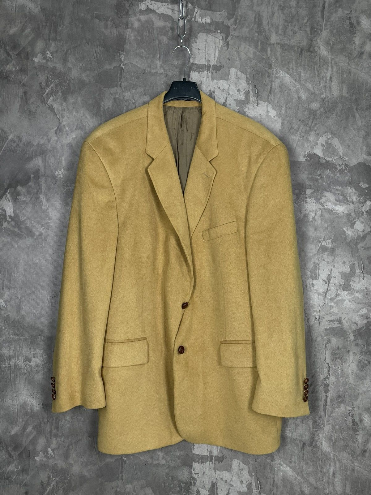 Polo Ralph Lauren × Ralph Lauren Polo Ralph Lauren Vintage 90s Heavy Blazer Size 46R - 1 Thumbnail