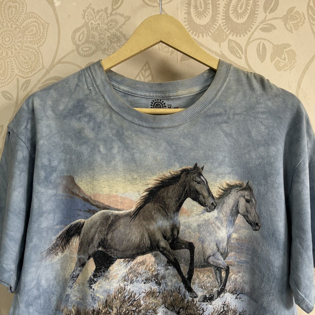The Mountain Tye Dye Running Horses The Mountain TShirt Size US M / EU 48-50 / 2 - 15 Thumbnail