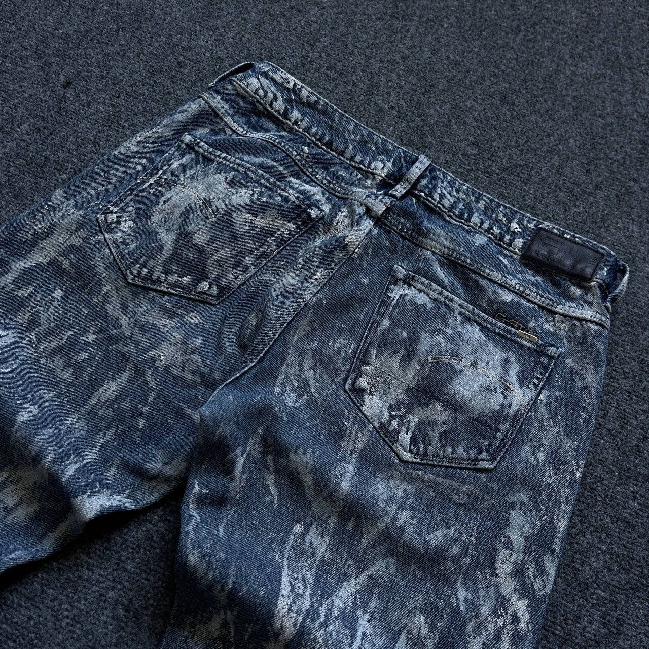G-Star VTG Women’s G-Star Raw Restored Denim Custom Y2K 00s USA Hyp Size 27" / US 4 / IT 40 - 13 Thumbnail