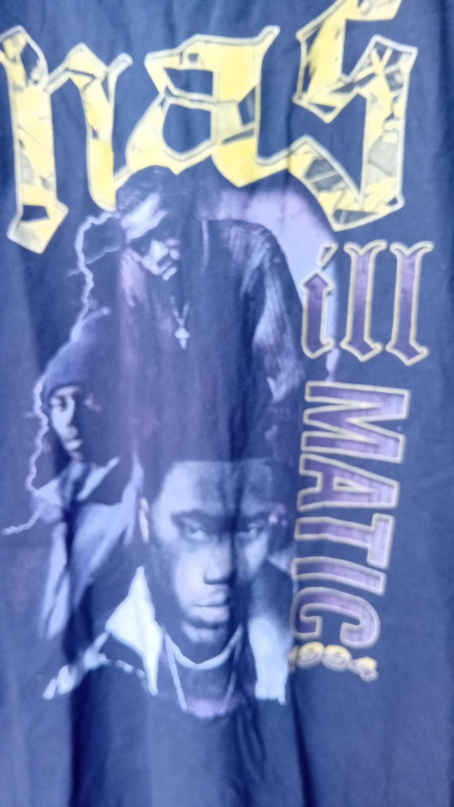 Nas × Rap Tees Nas Illmatic The Thread Shop 2018 Rap t-shirt sz M Size US M / EU 48-50 / 2 - 4 Thumbnail