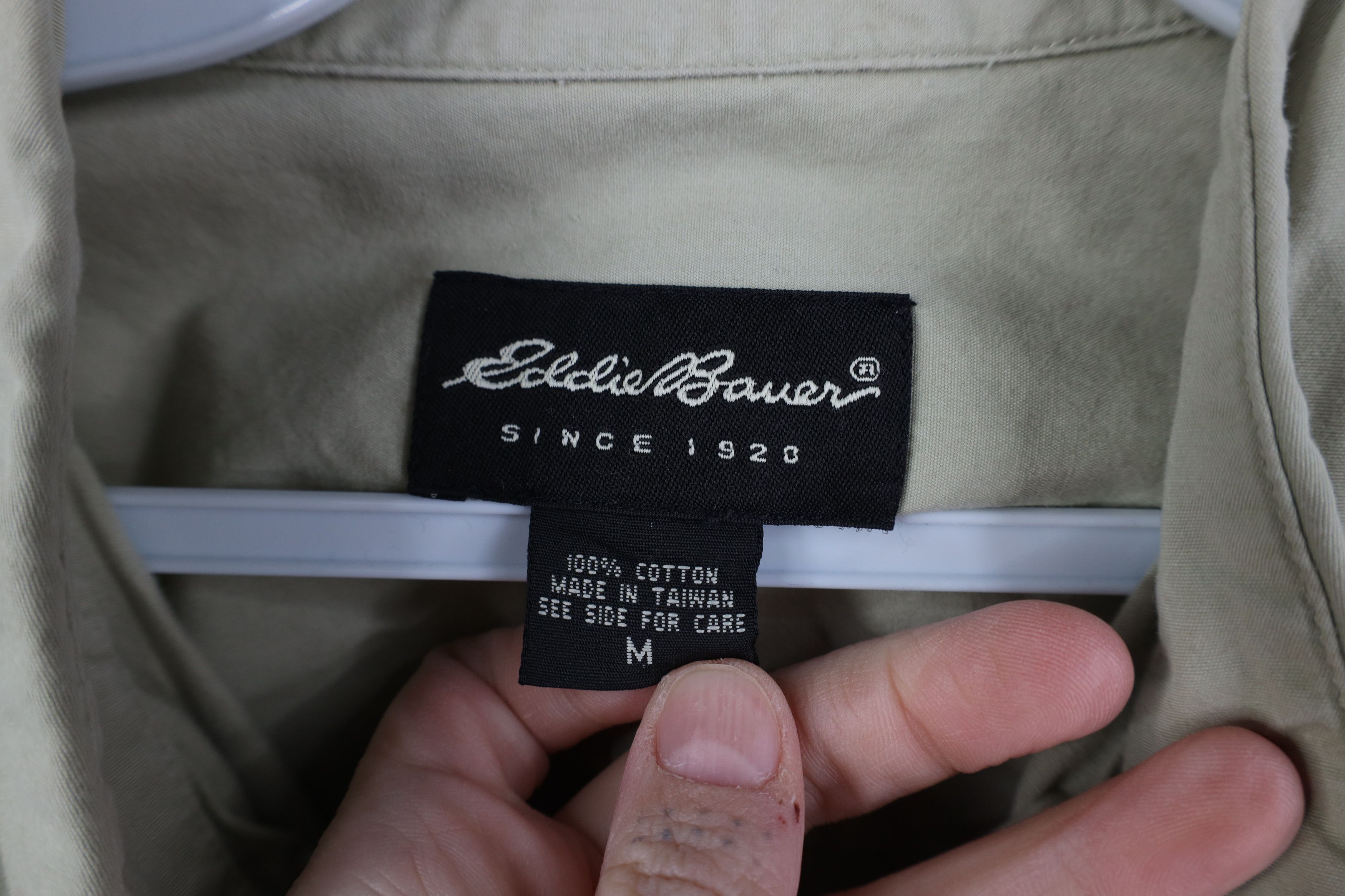 Eddie Bauer Vintage 90s Eddie Bauer Short Sleeve Collared Button Shirt Size US M / EU 48-50 / 2 - 6 Thumbnail