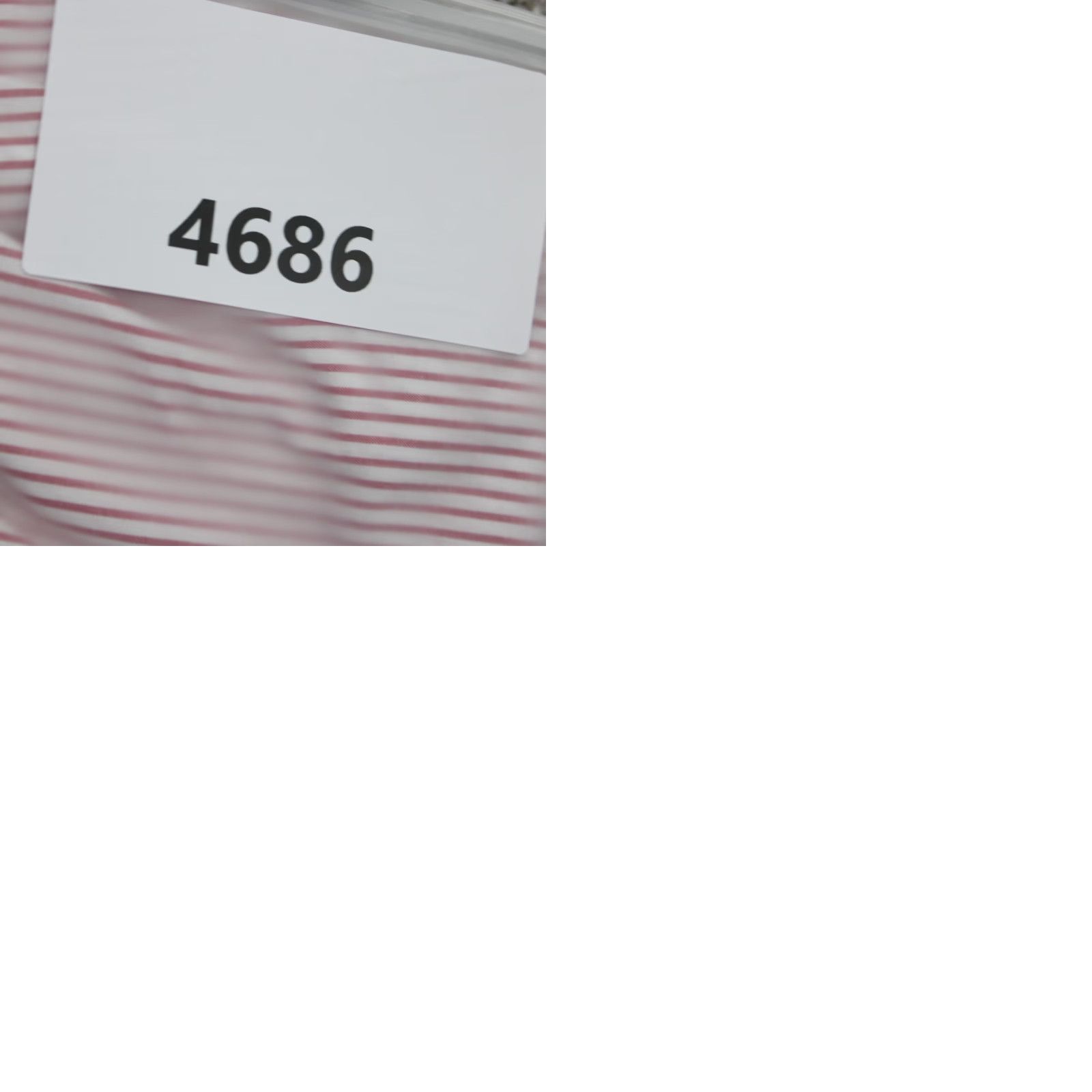 Brooks Brothers Brooks Brothers Relaxed Fit Dress Shirt Mens 16 1/2, 3 Red/White Cotton L/S Size 46R - 9 Thumbnail