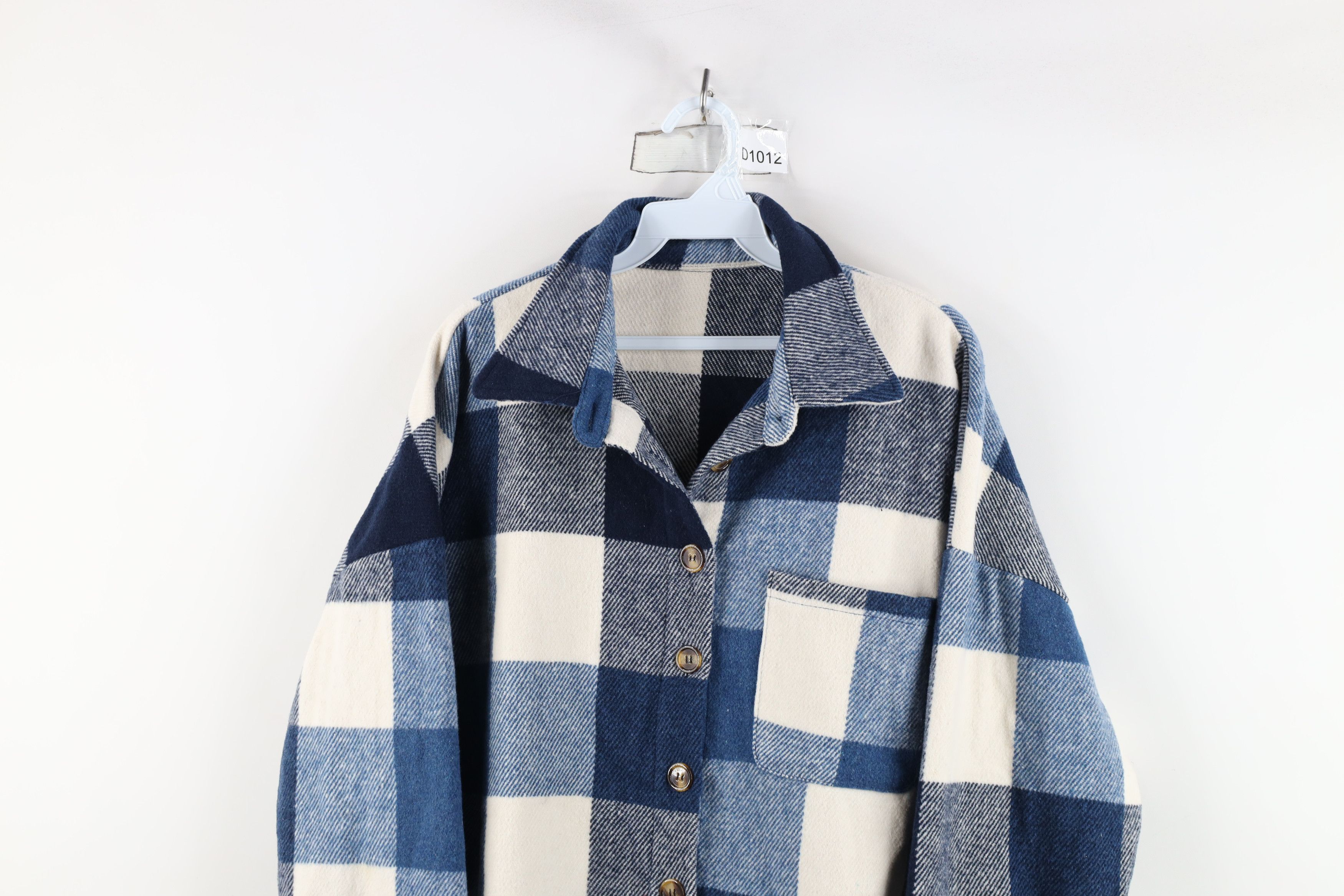 Vintage Vintage 90s Streetwear Flannel Button Shirt Jacket Jac Shirt Size 3XL / US 20-22 - 2 Thumbnail