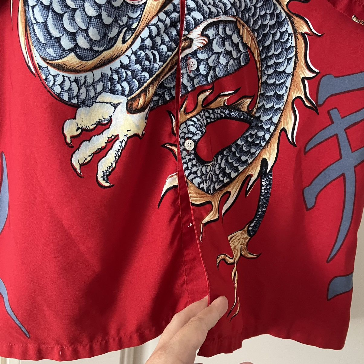 Japanese Brand Vintage Dragon Shirt Japanese Y2K Size US M / EU 48-50 / 2 - 10 Thumbnail