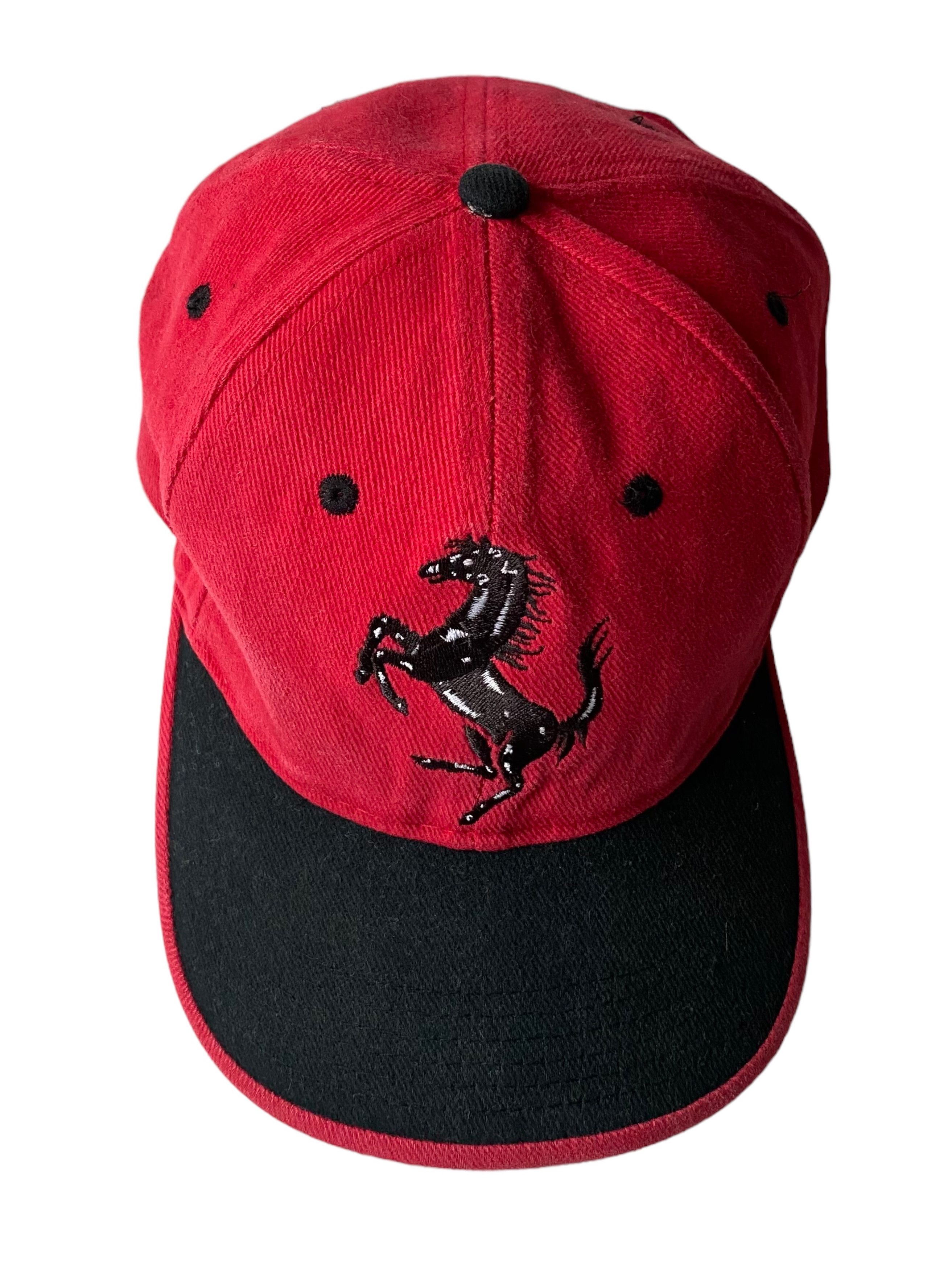 Ferrari × Vintage Vintage 1999 Ferrari Embroidered Cap Hat One Size Size ONE SIZE - 1 Thumbnail