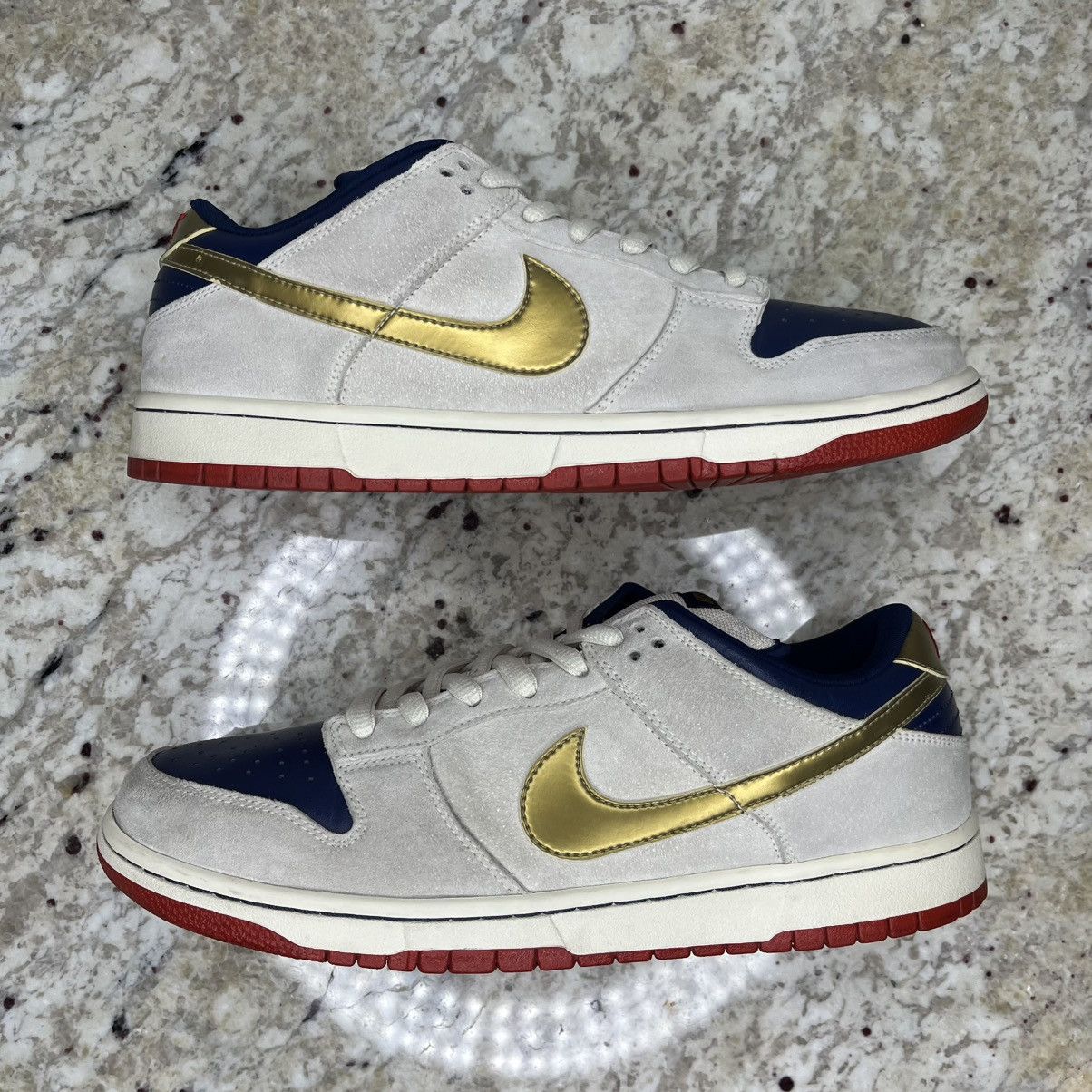 Nike Size 12 -Nike SB Dunk Low Old Spice (2007) Very Clean W/Box Size US 12 / EU 45 - 2 Thumbnail