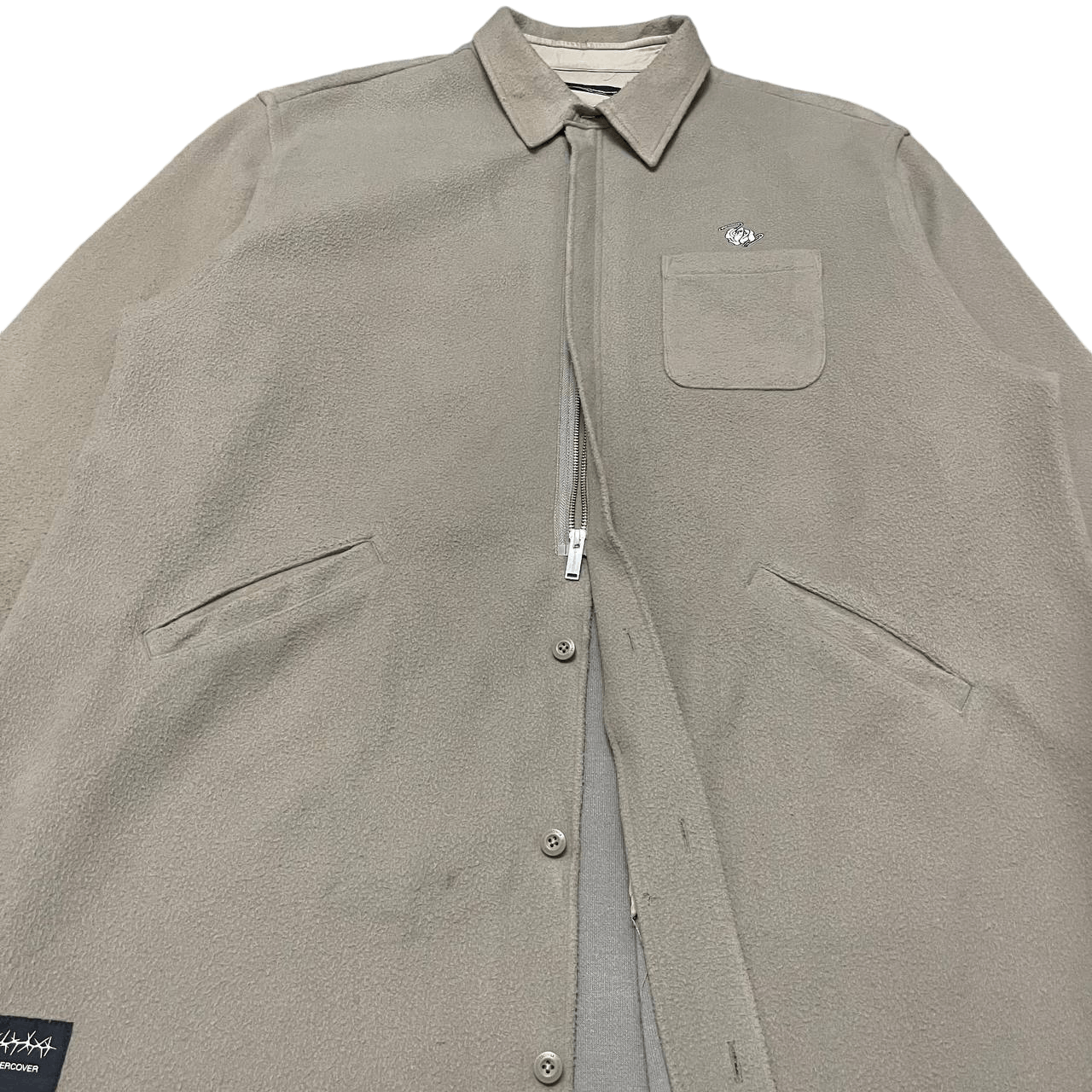 GU × Undercover Undercover Jun Takahashi Gu Melton Jacket Size US XXL / EU 58 / 5 - 5 Thumbnail