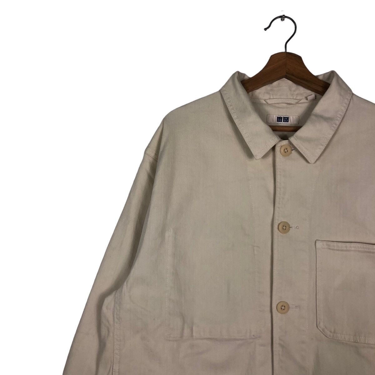Japanese Brand 🔥Vintage Work Chore Jacket Uniqlo Japan Issey Miyake Size US XL / EU 56 / 4 - 7 Thumbnail