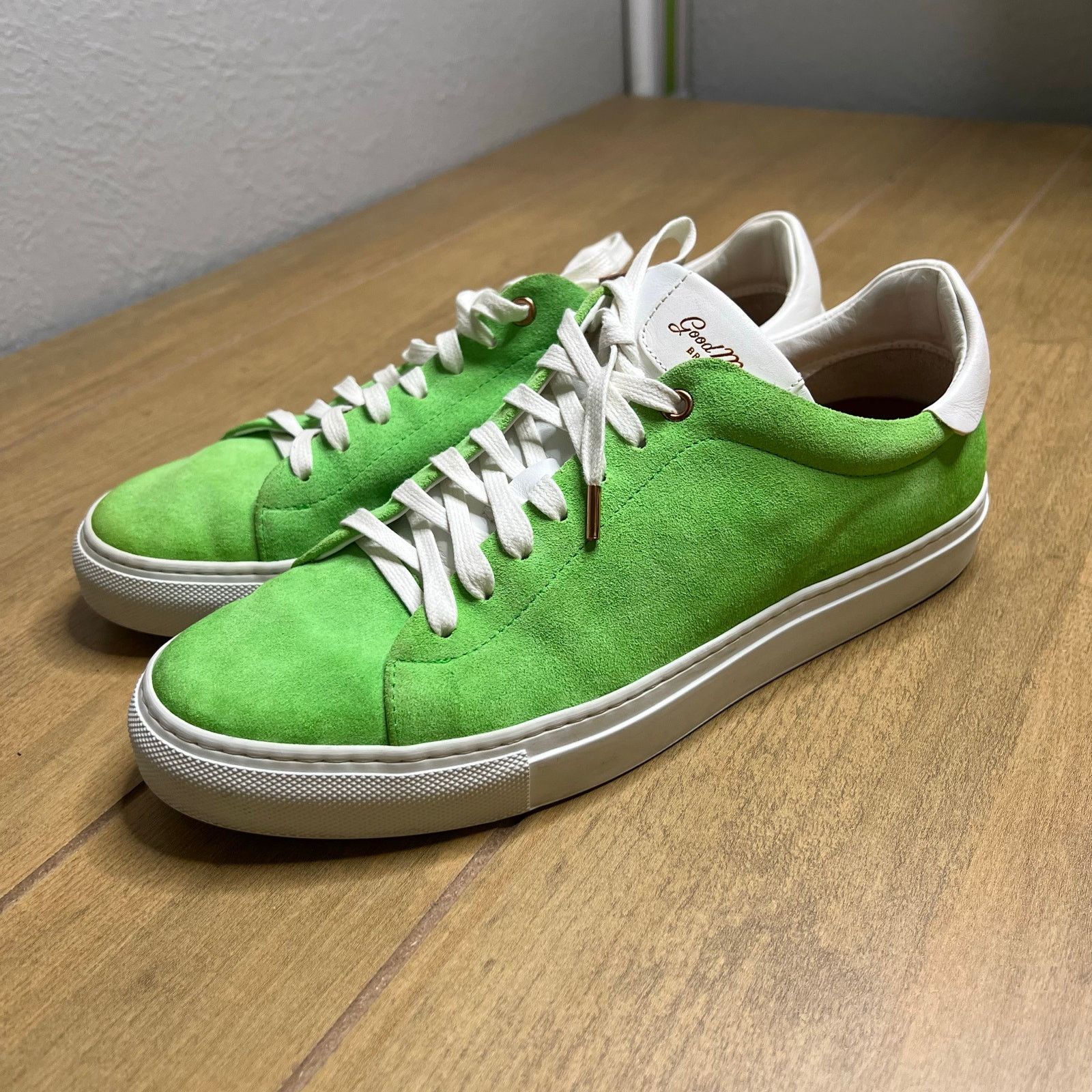 Good Man Brand Good Man Brand Green Low Top Sneakers Men’s Size 9 Luxury Size US 9 / EU 42 - 12 Thumbnail