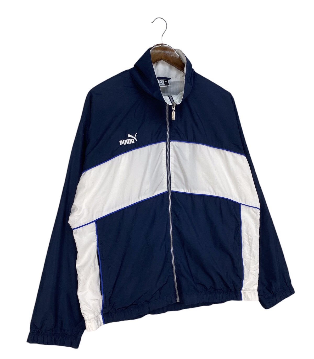Puma × Vintage 💥RARE💥VINTAGE PUMA EMBROIDERY LOGO JACKET Size US XL / EU 56 / 4 - 2 Thumbnail