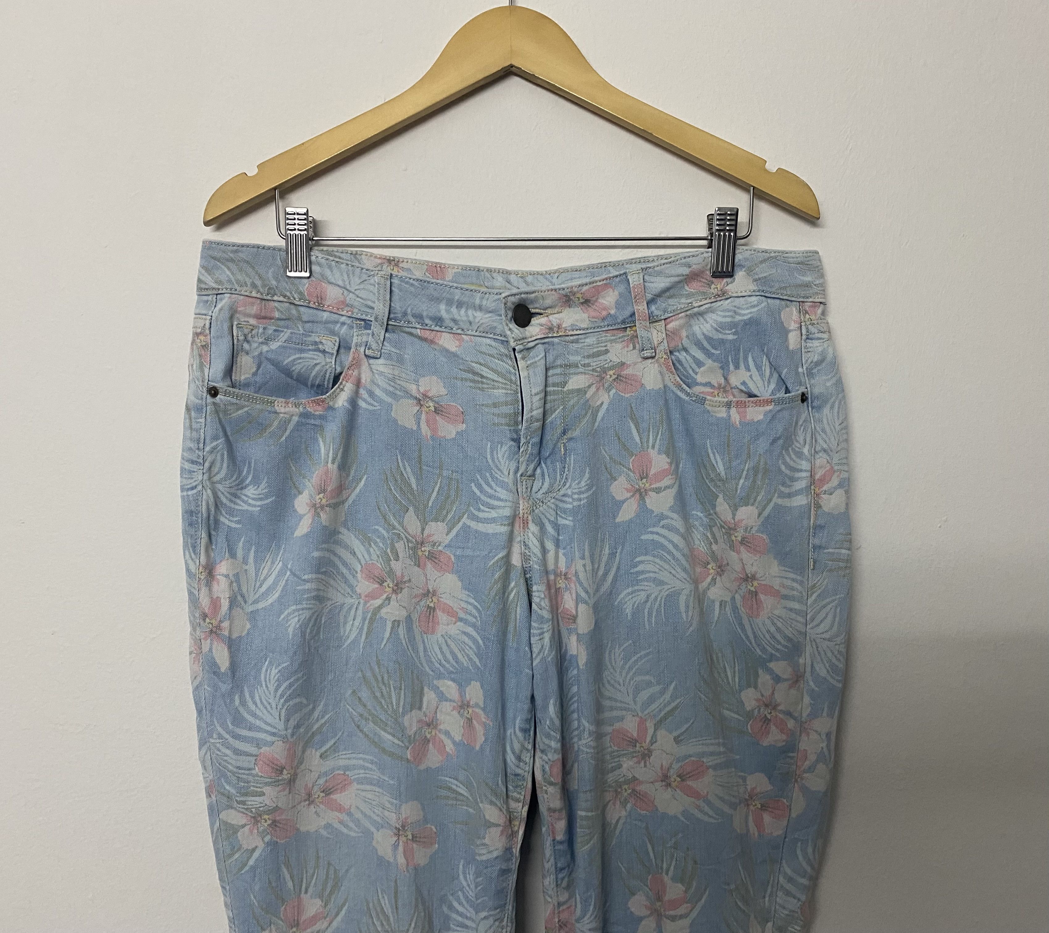 Old Navy Vintage Old Navy Rooke Star Floral Jeans Size 38" / US 16 / IT 52 - 3 Thumbnail