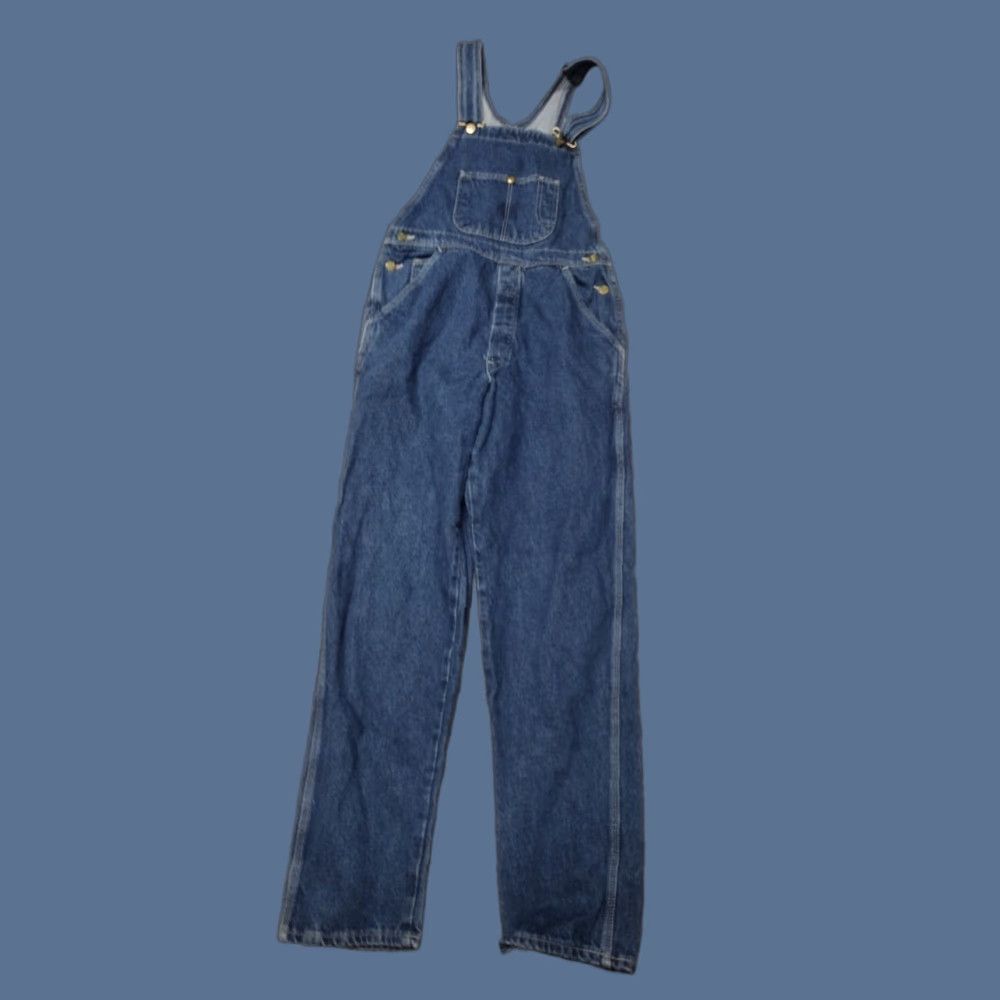 J Brand VINTAGE Pointer Brand Denim Overalls Bibs Mens 30 USA Outdoors Hunting Denim Overalls Pointer Brand Mens 30 Blue Vintage 90s Farming Size US 30 / EU 46 - 1 Thumbnail