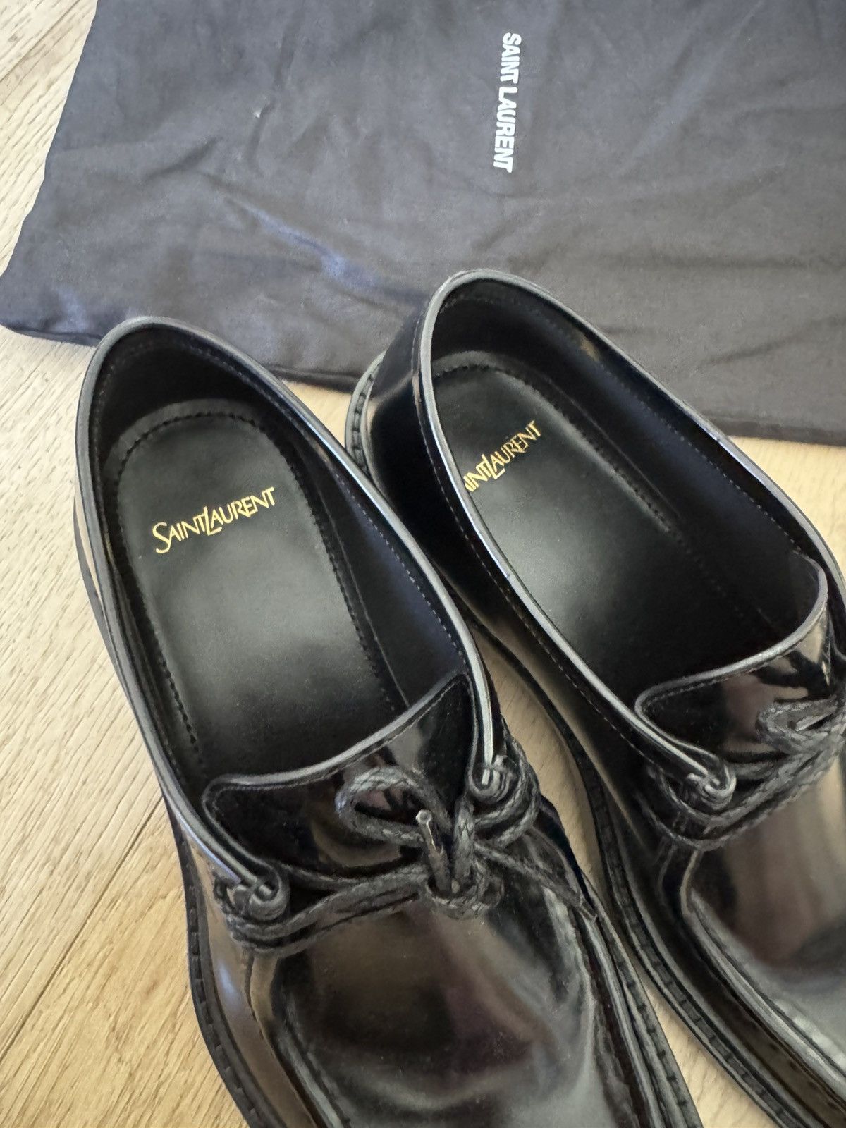 Saint Laurent Paris Bourbon Patent Leather Brogues New season Size US 10 / EU 43 - 3 Thumbnail