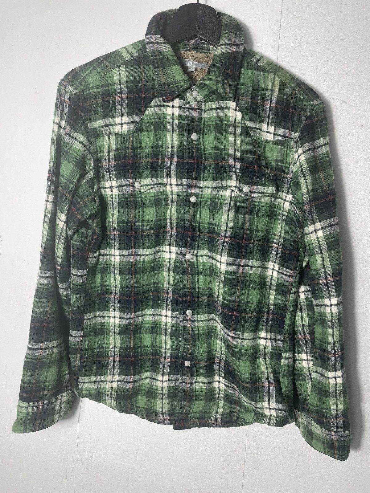 Japanese Brand × Uniqlo Uniqlo Flanel Fleece Inside Size US S / EU 44-46 / 1 - 2 Thumbnail
