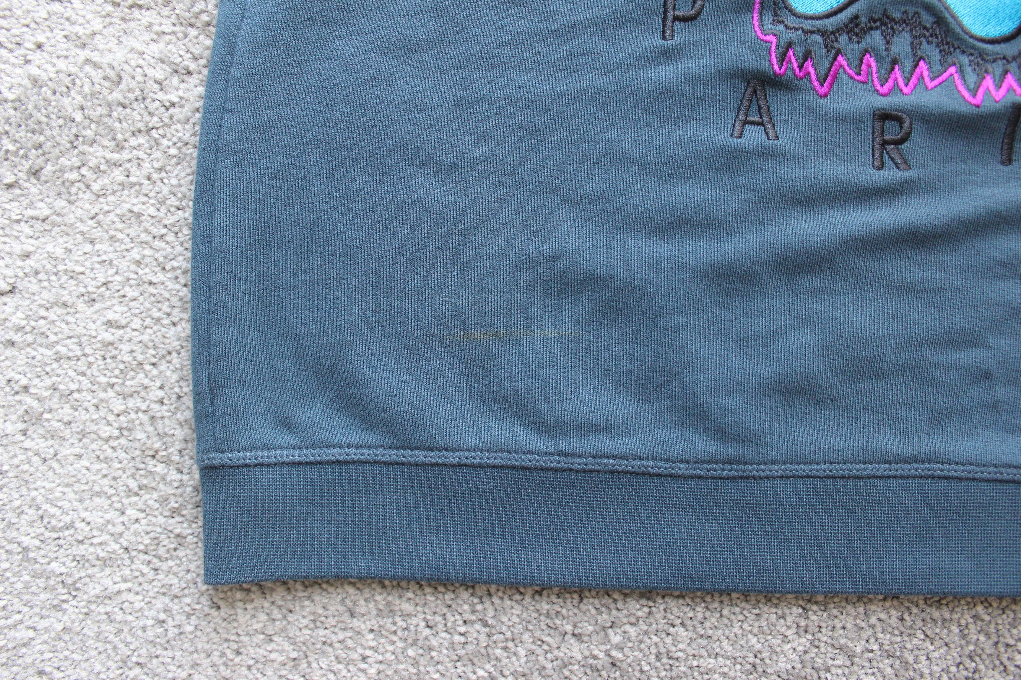 Kenzo Kenzo Paris Tiger Embroidered Cotton Sweatshirt Size M / US 6-8 / IT 42-44 - 8 Thumbnail