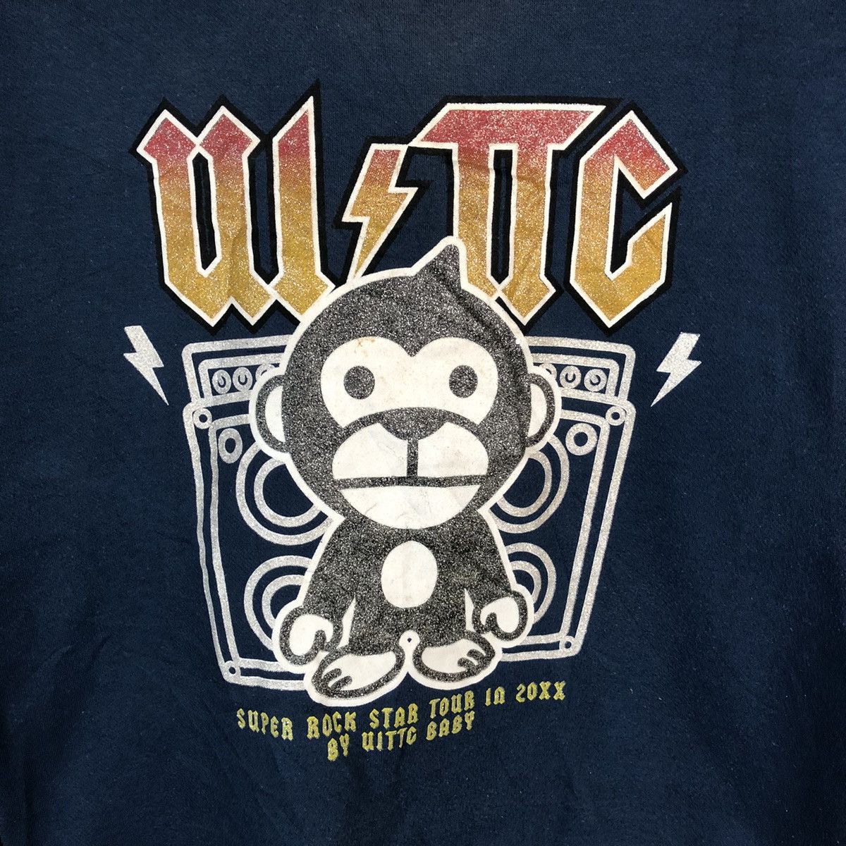 Band Tees Super rockstar tour by Uitty Baby japan Sweatshirt #A495 Size US S / EU 44-46 / 1 - 9 Thumbnail