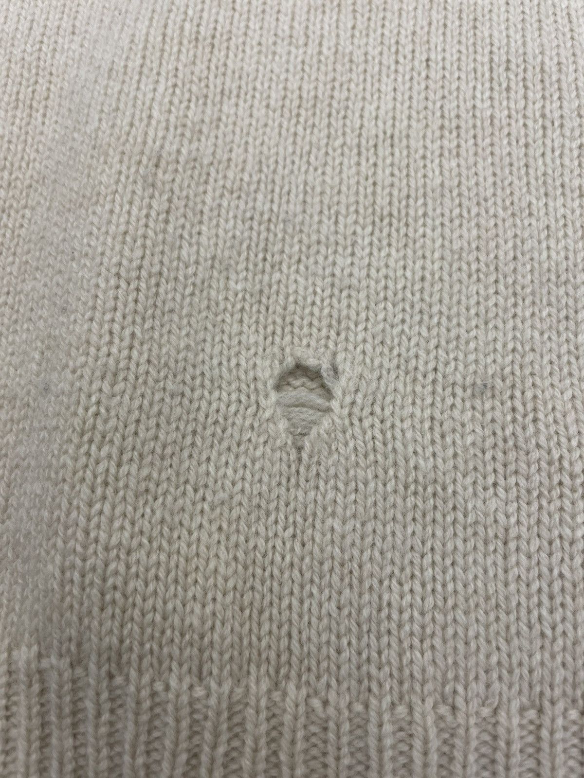 Maison Margiela Distressed Destroyed Crewneck Sweater Wool Size US S / EU 44-46 / 1 - 6 Thumbnail