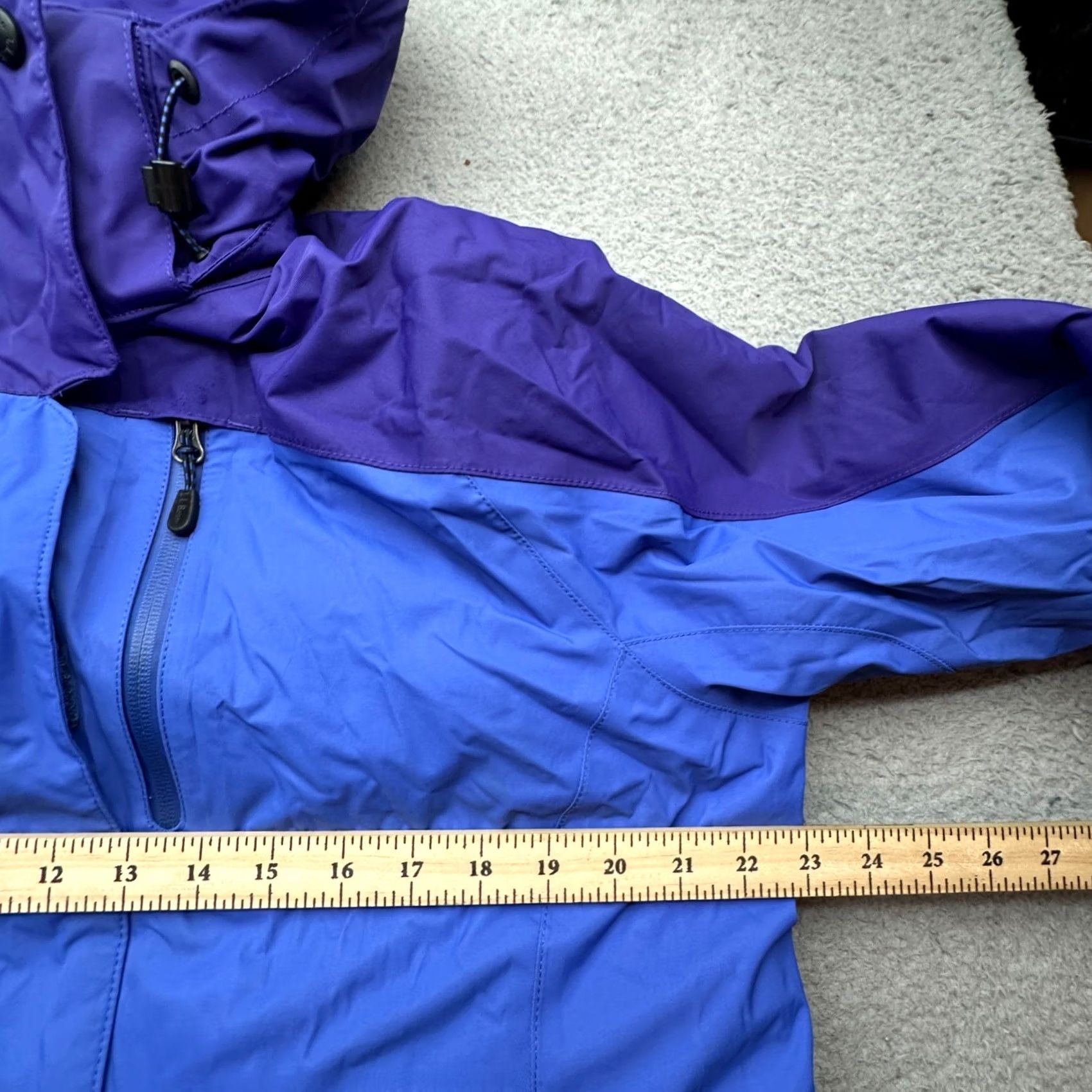 Vintage L.L. Bean Parka Jacket Women Large Blue Purple Nylon Hooded Insulated Zip Long Sleeve Parka Winter Casual Outdoor Size L / US 10 / IT 46 - 5 Thumbnail