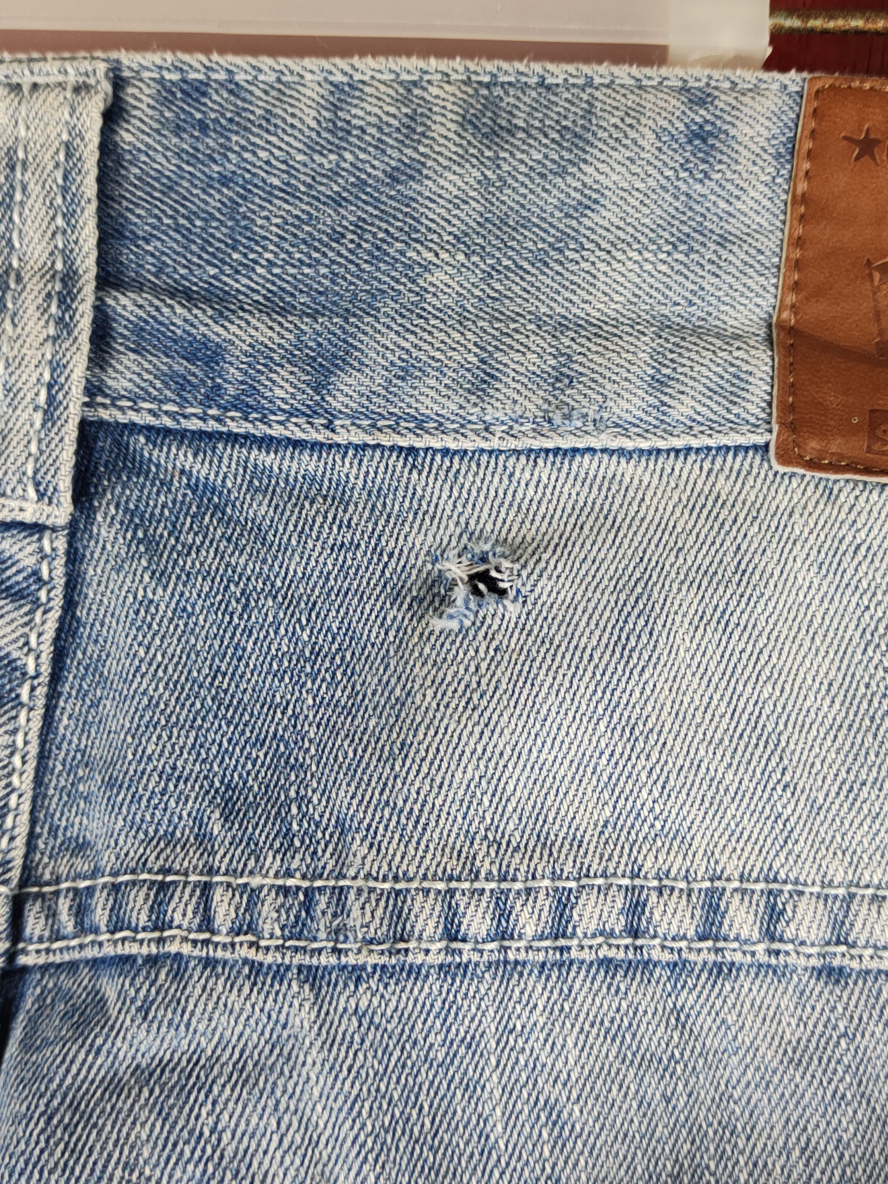 Gotcha Gotcha Blue Faded Surf Distressed Ripped Jeans #S2334 Size US 32 / EU 48 - 9 Thumbnail