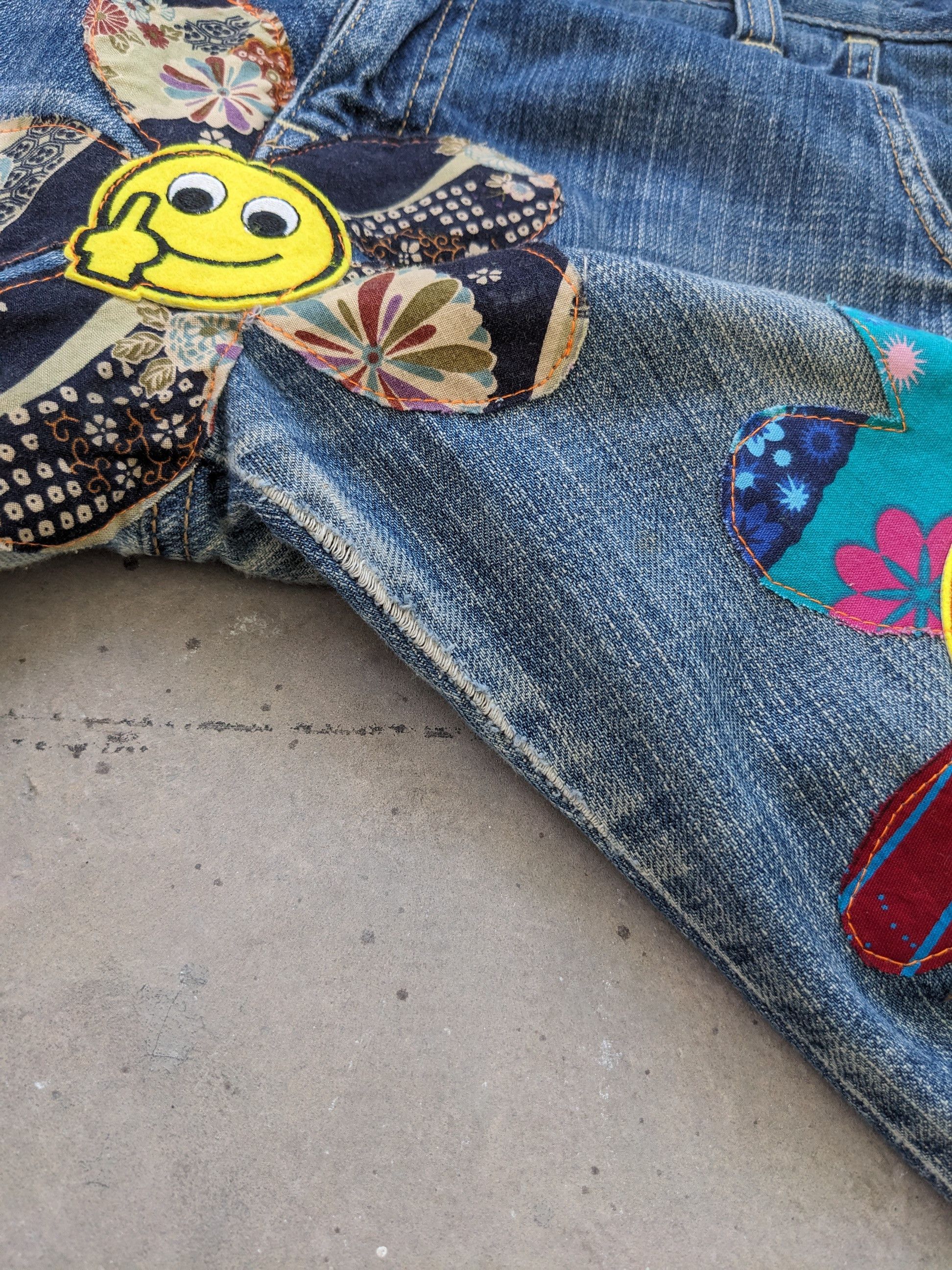 Vintage Vintage Flared Jeans Hippie Bootcut John Bull Size 30" / US 8 / IT 44 - 8 Thumbnail