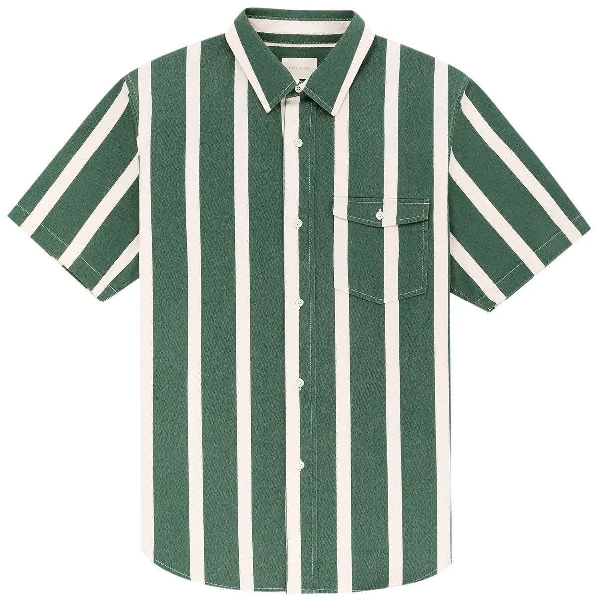 Aime Leon Dore Rare green Stripe Button Up Size US S / EU 44-46 / 1 - 1 Thumbnail