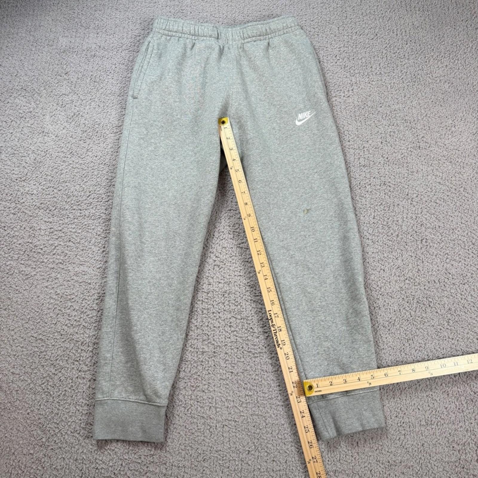 Nike Nike Mens Sportswear Club Fleece Joggers Grey BV2671-063 S Size US 30 / EU 46 - 3 Thumbnail