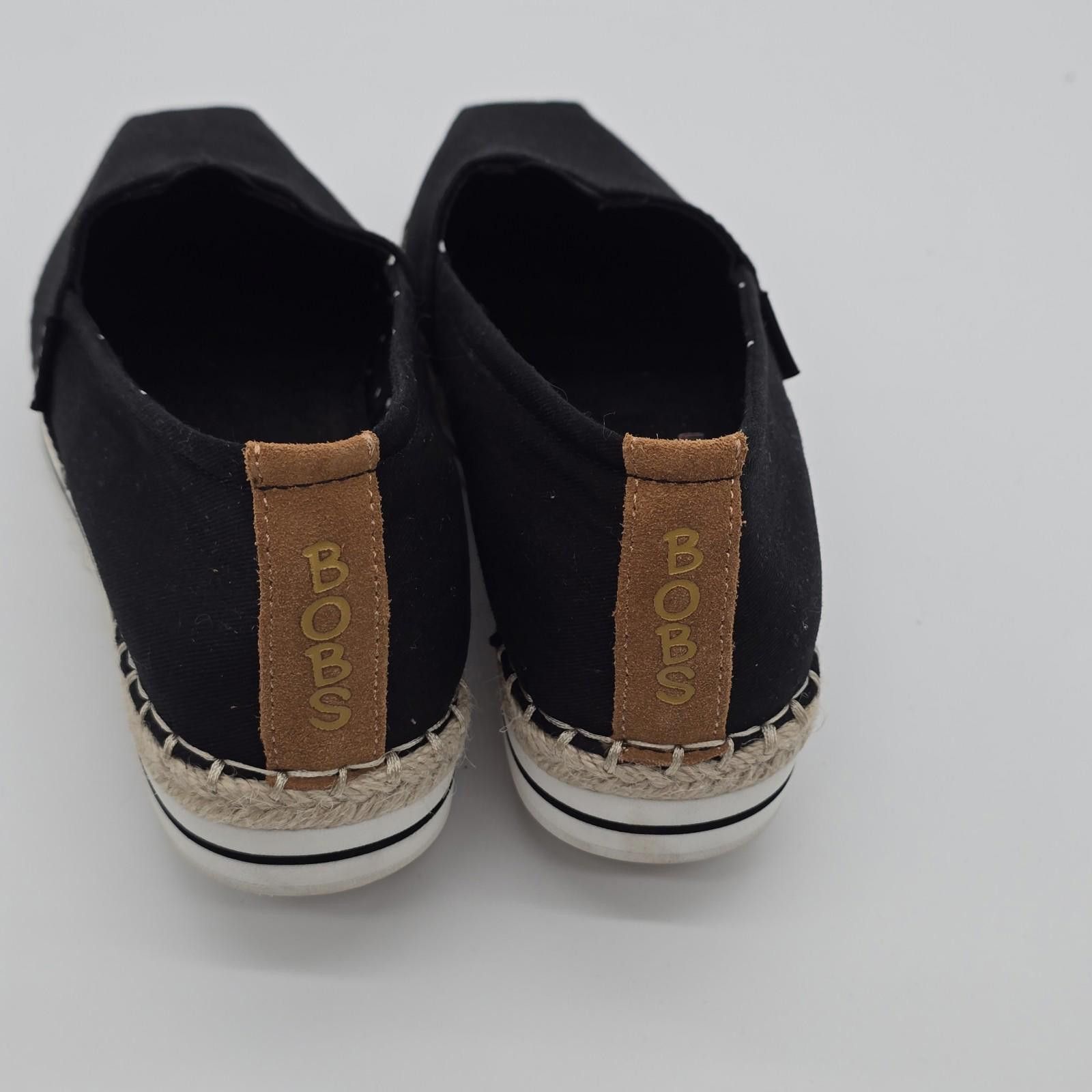 Hugo Boss Bobs Breeze Espadrilles Slip On Flats Memory Foam Black Size US 6.5 / IT 36.5 - 4 Thumbnail