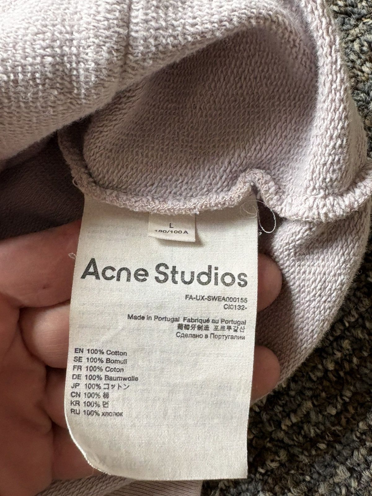Acne Studios Acne Studios Hoodie 😐 Size US L / EU 52-54 / 3 - 5 Thumbnail