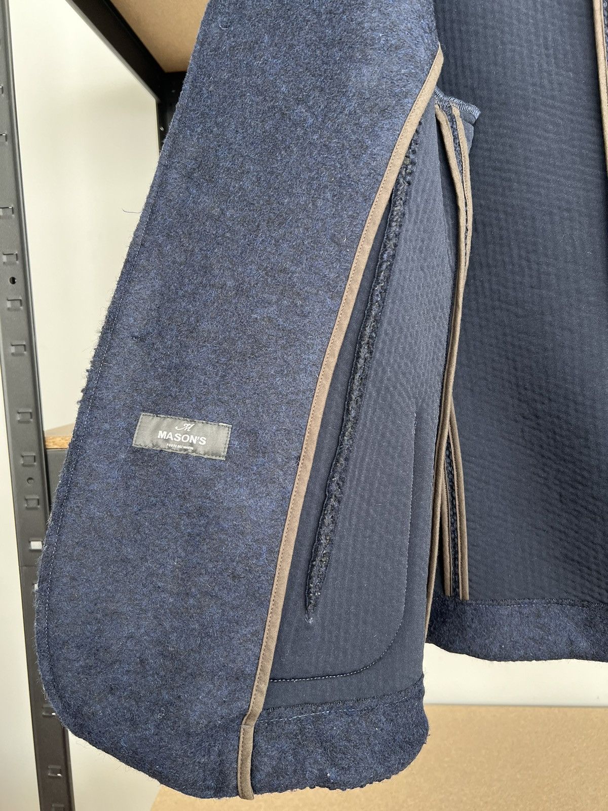 Mason's Mason's Forte Dei Marmi Men's Wool Blazer Sz 50 (IT) Size 50R - 7 Thumbnail
