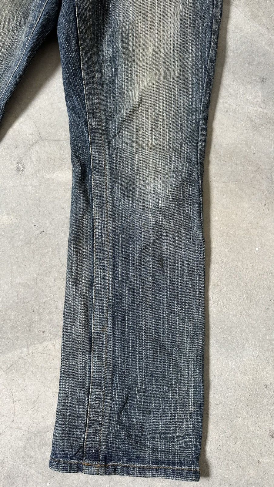 Japanese Brand VINTAGE LALATASTU FLARE PANT Size US 34 / EU 50 - 4 Thumbnail