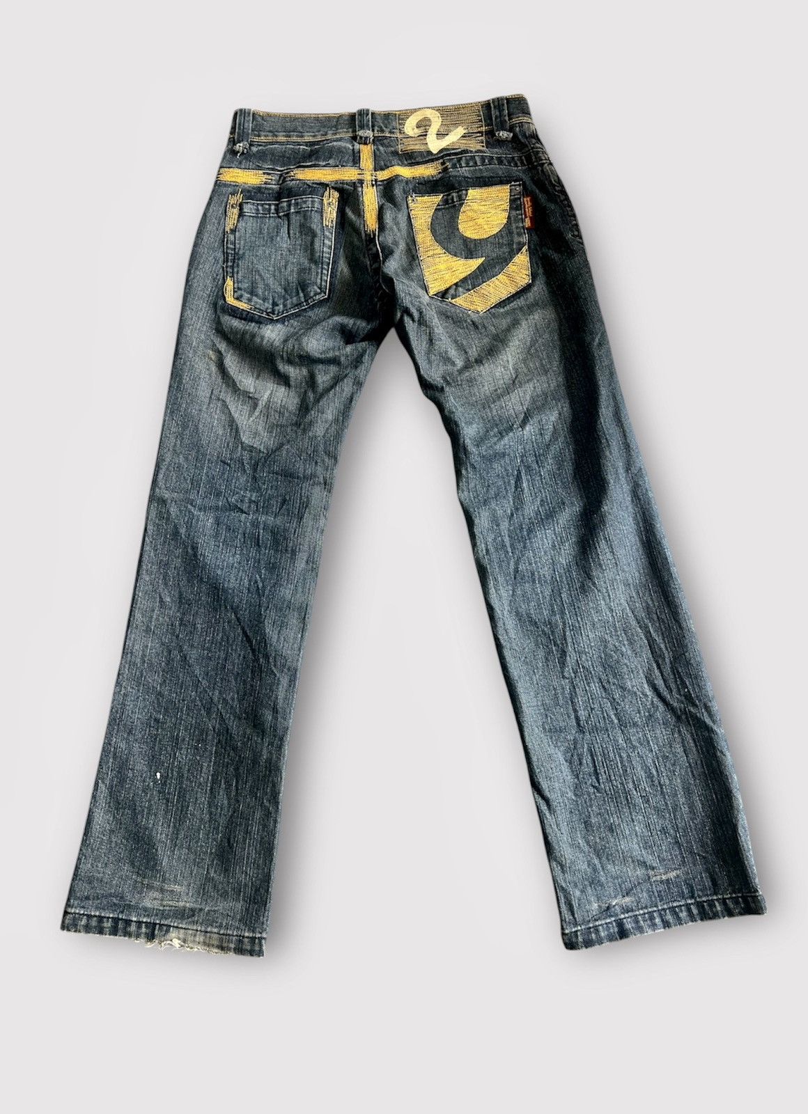 291295=Homme Vintage 291295 Homme Dyed Washed Flare Jeans Size US 34 / EU 50 - 1 Thumbnail