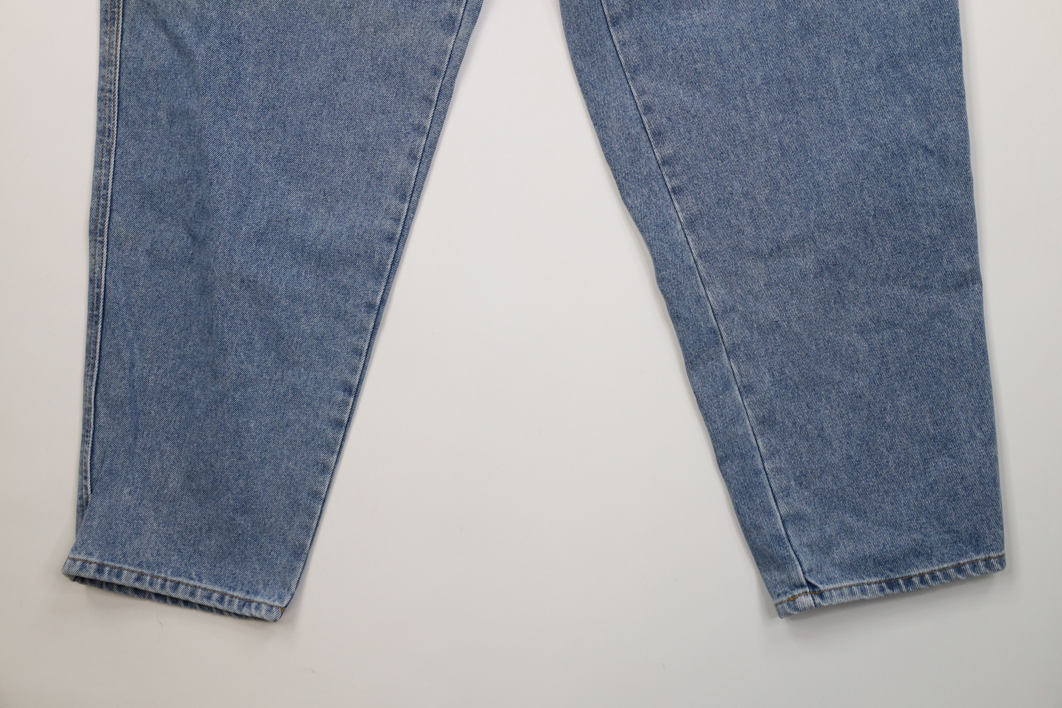 Vintage Deadstock Vintage 90s Streetwear Fit Denim Jeans Blue Cotton Size 24" / US 00 / IT 34 - 4 Thumbnail