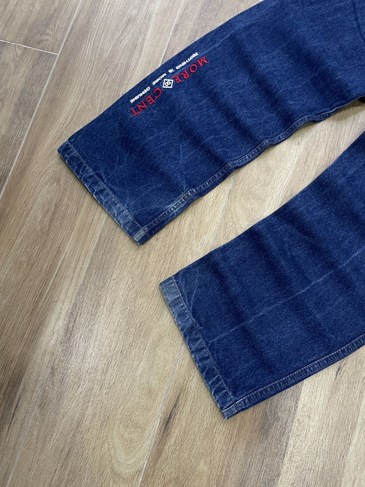 Vintage Vintage 50 Cent Baggy Jeans Carpenter Wide Avant Garde Y2K Size US 32 / EU 48 - 5 Thumbnail
