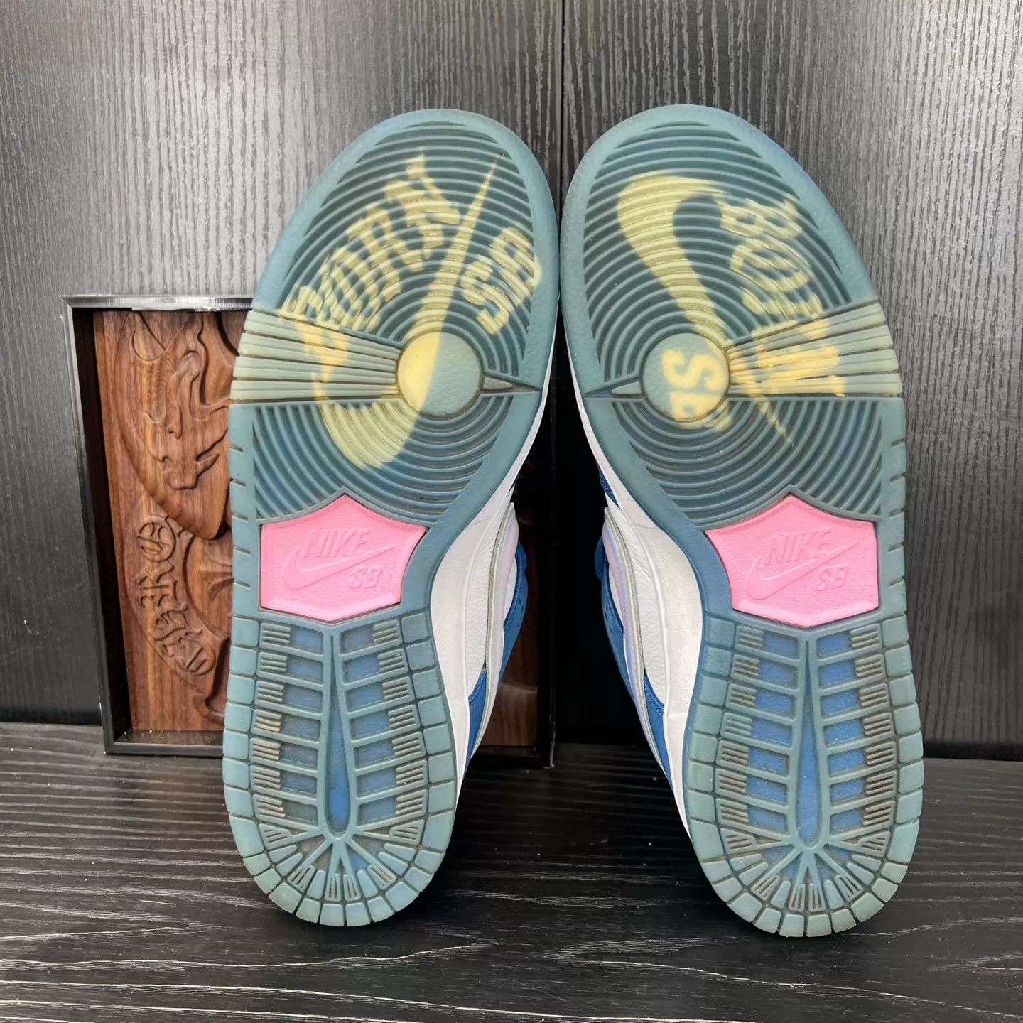 Nike Nike Dunk SB Bron Blue White Size 41 New Size US 8 / EU 41 - 6 Thumbnail