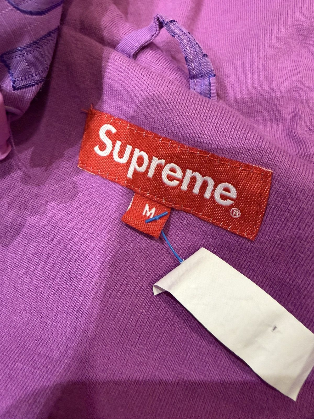 Supreme Supreme Logo Ripstop Purple Track Jacket Size US M / EU 48-50 / 2 - 4 Thumbnail