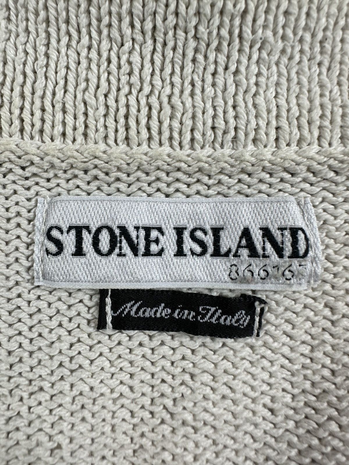 Stone Island Stone Island vintage knitwear Size US M / EU 48-50 / 2 - 4 Thumbnail