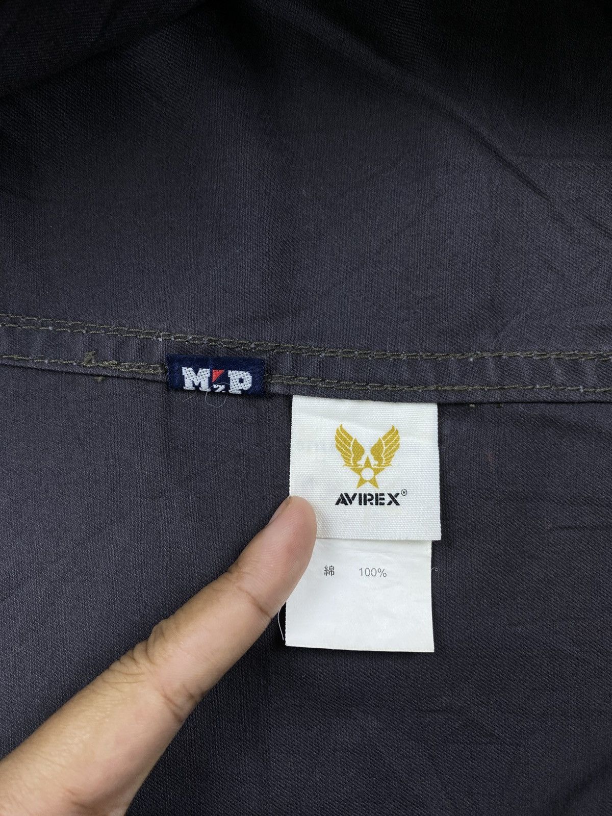 Avirex Vintage Avirex USNCB Navalism Zipper Jacket Size US M / EU 48-50 / 2 - 13 Thumbnail