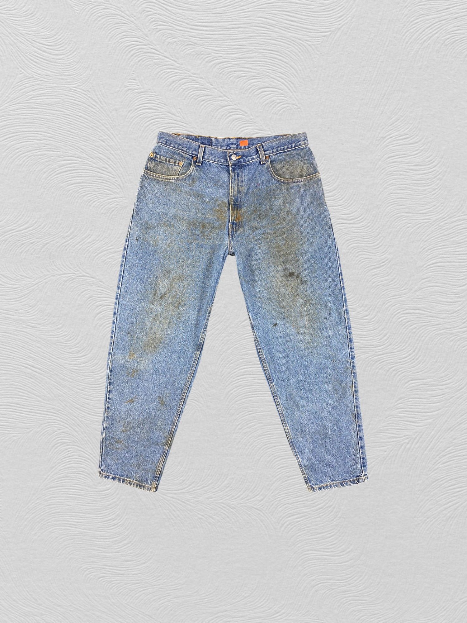 Levi's Dirty Blue Vintage Levi's 560 Jeans 34x30 Denim -JN2168 Size US 34 / EU 50 - 1 Thumbnail
