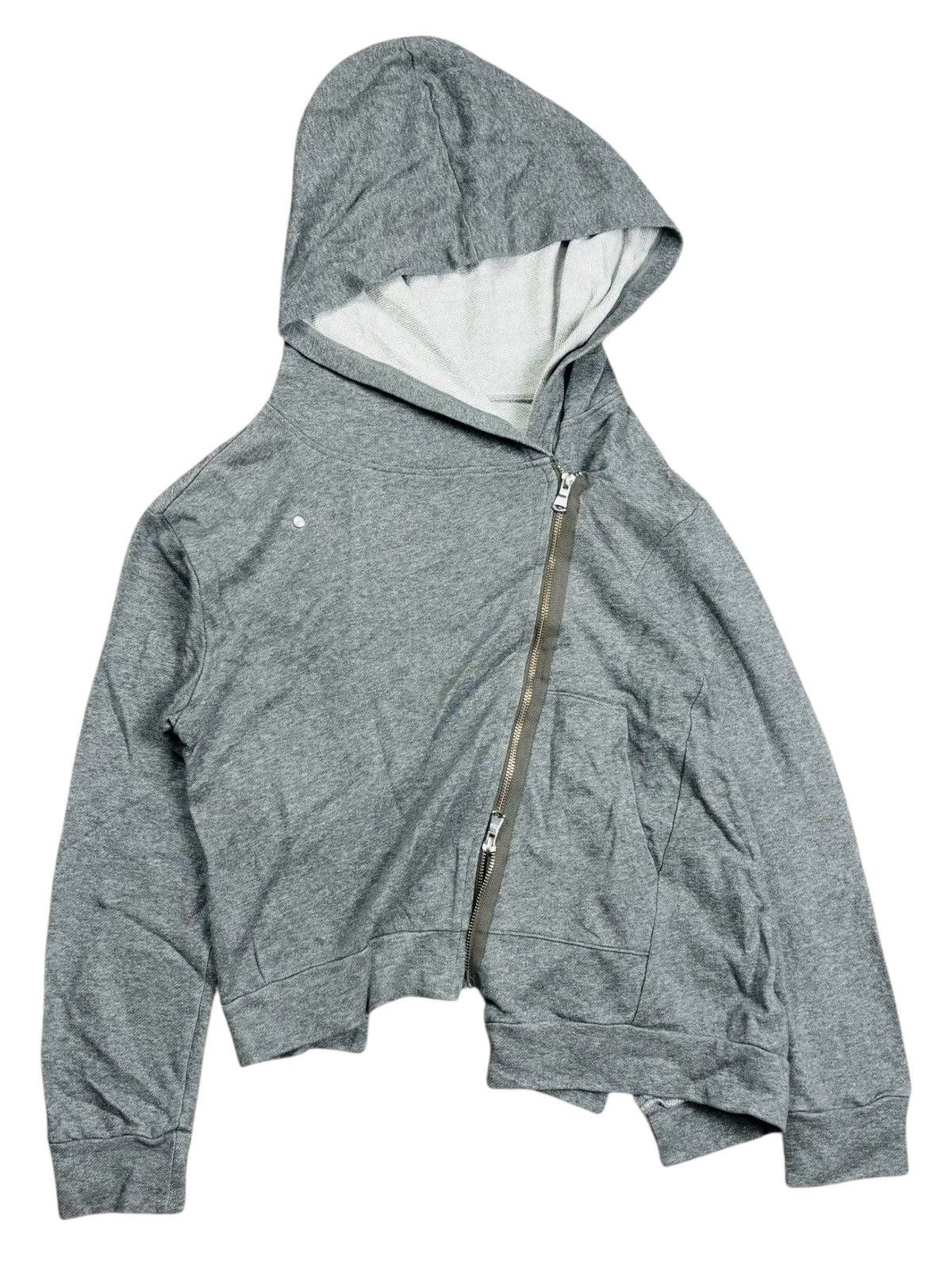 Limi Feu Archive Limi Feu - Asymetrical Zip Hoodie Size US M / EU 48-50 / 2 - 3 Thumbnail