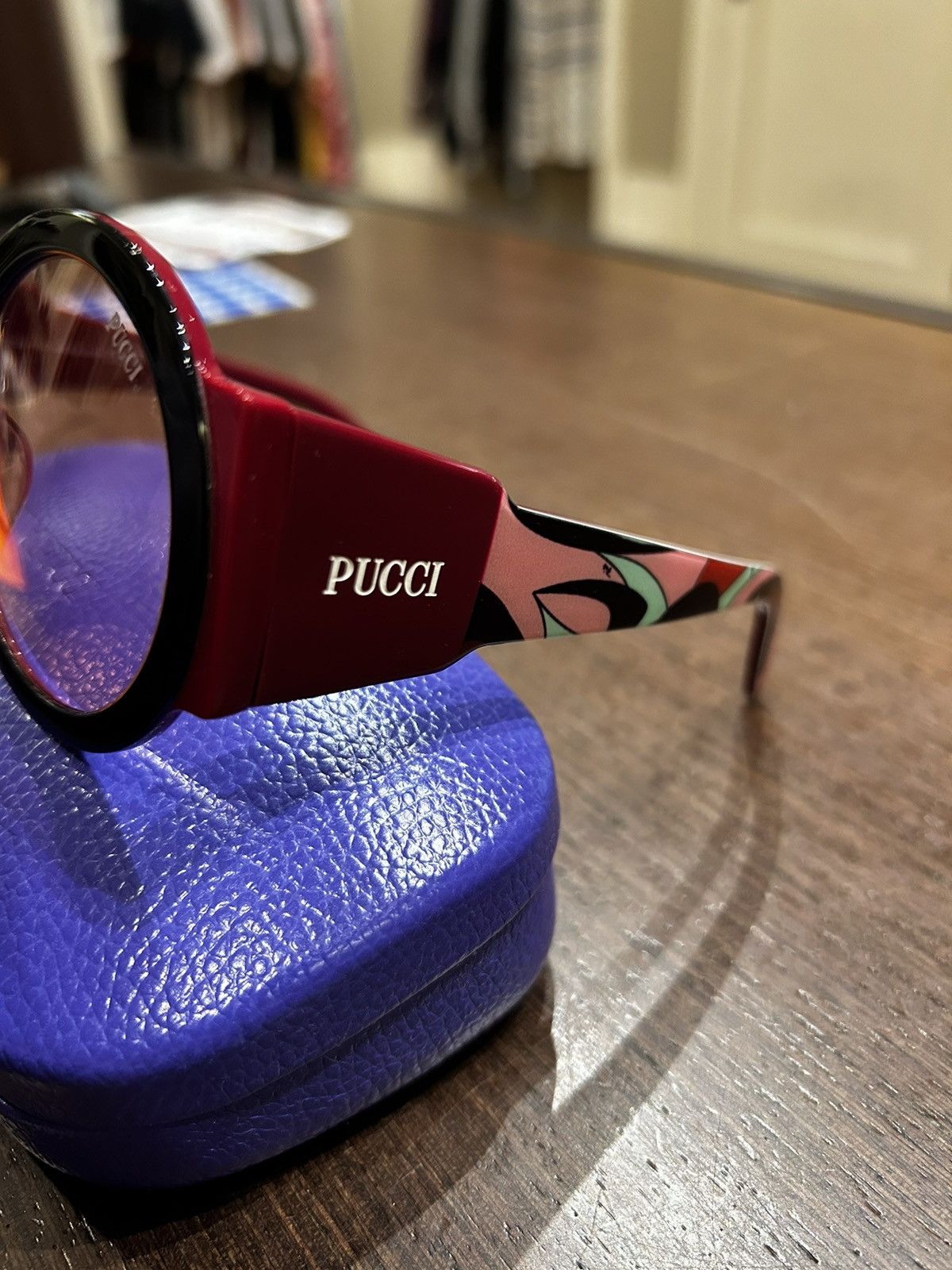 Emilio Pucci Emilio Pucci Round Sunglasses Size ONE SIZE - 3 Thumbnail
