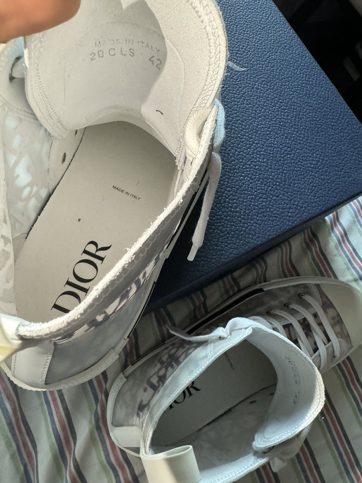 Dior Dior B23 high top sneakers Size US 10 / EU 43 - 13 Thumbnail