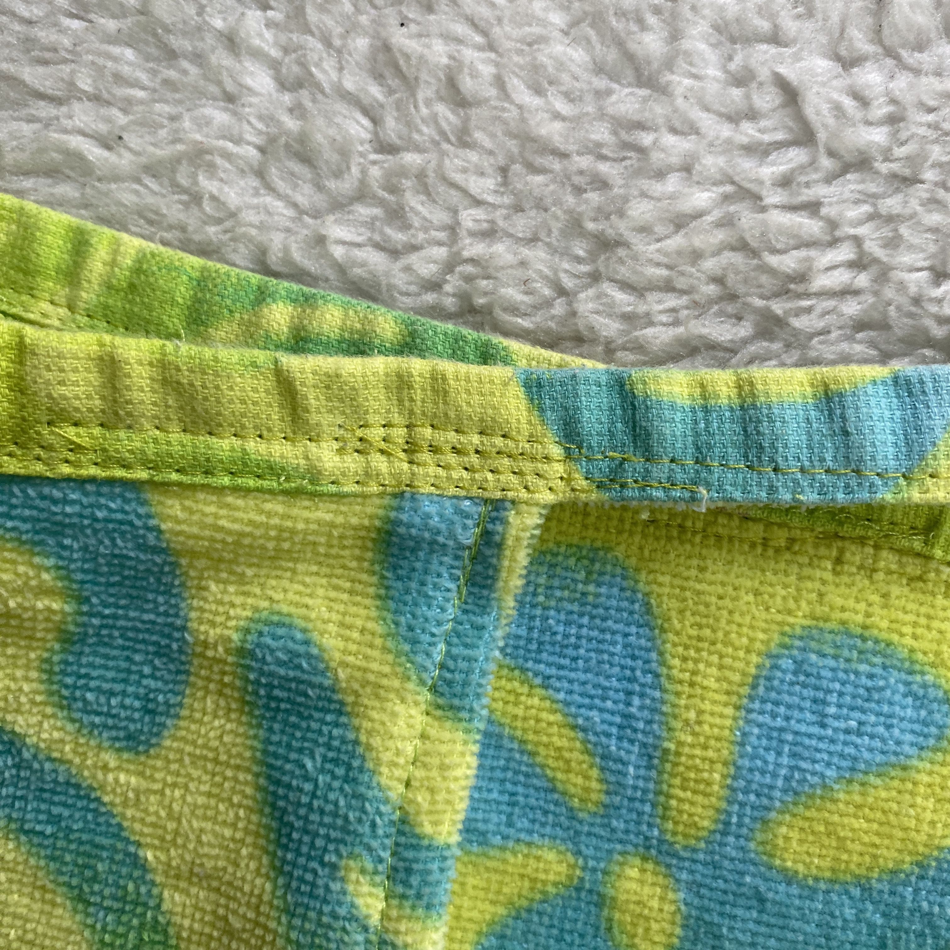 Other Handmade Y2K Tropical Towel Wrap Skirt XXS Size 22" - 8 Thumbnail