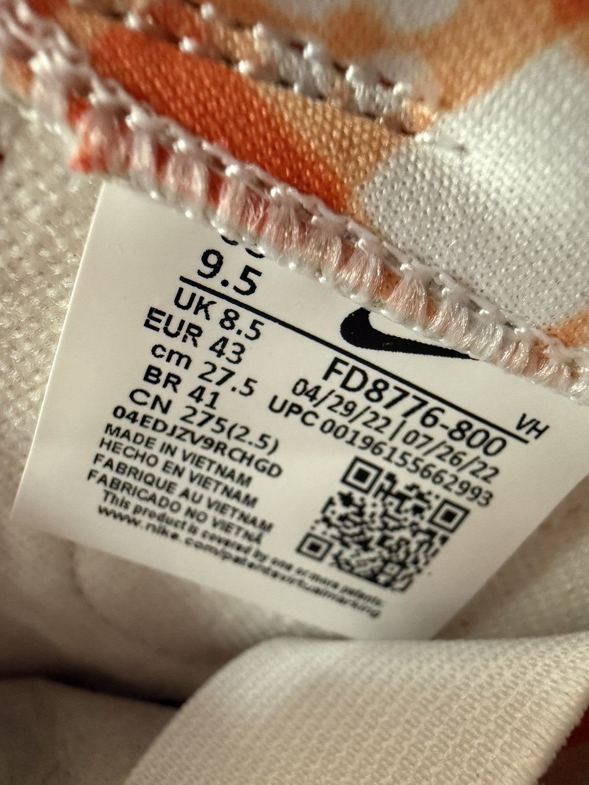 Nike 2022 Nike SB Dunk Low Concepts Orange Lobster Special Box Size US 9.5 / EU 42-43 - 10 Thumbnail