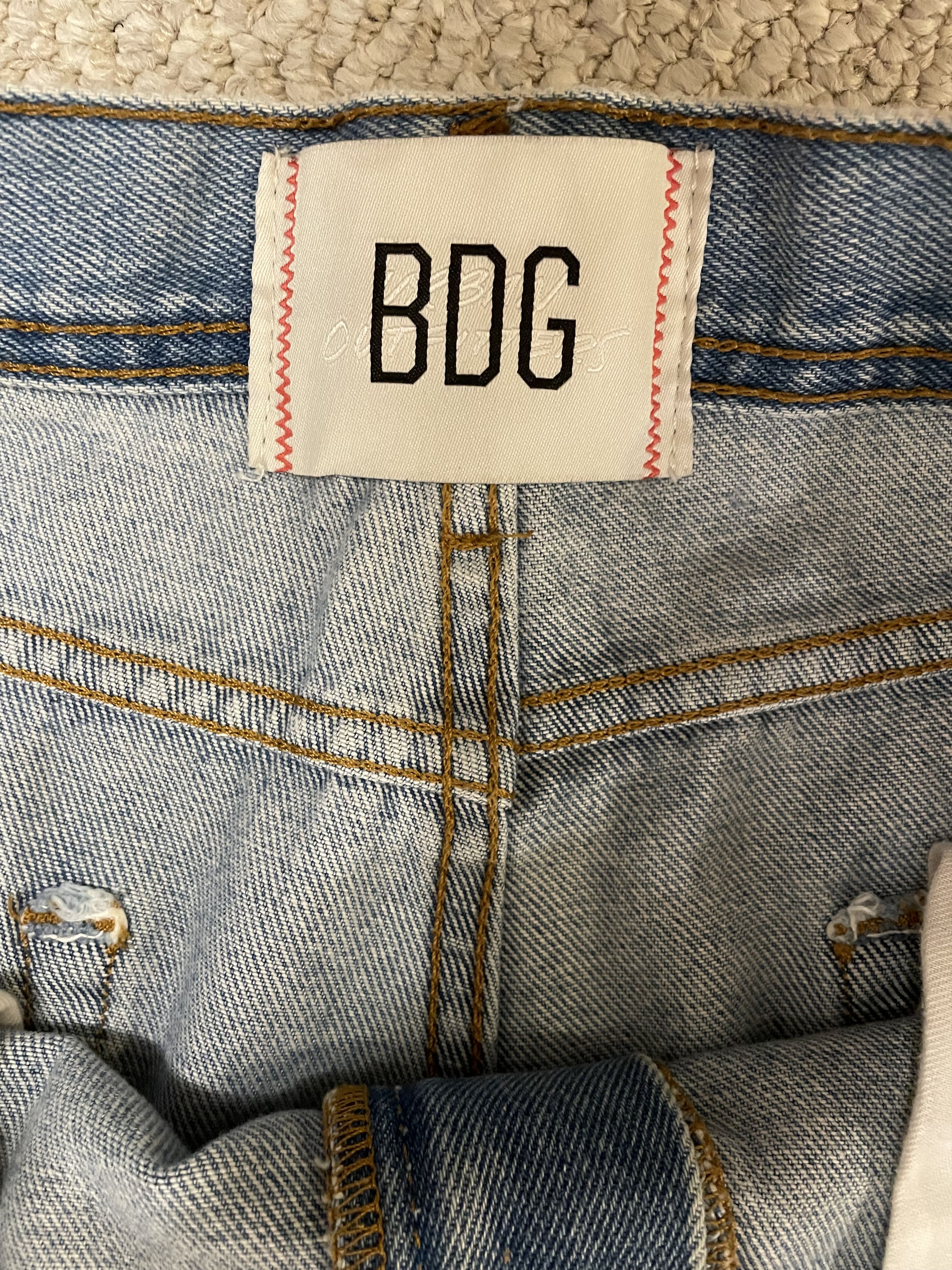 Bdg BDG Mens Blue Baggy Jeans Size US 36 / EU 52 - 3 Thumbnail