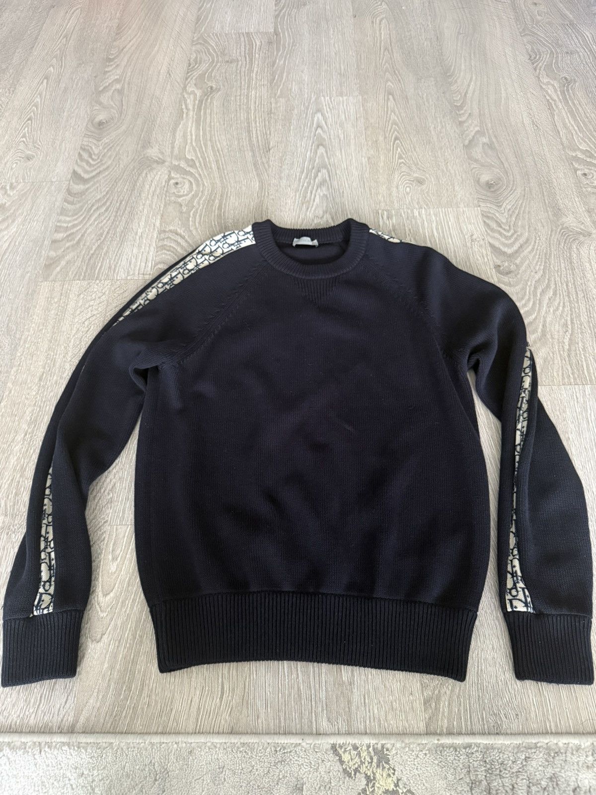 Dior Sweater with Oblique Inserts