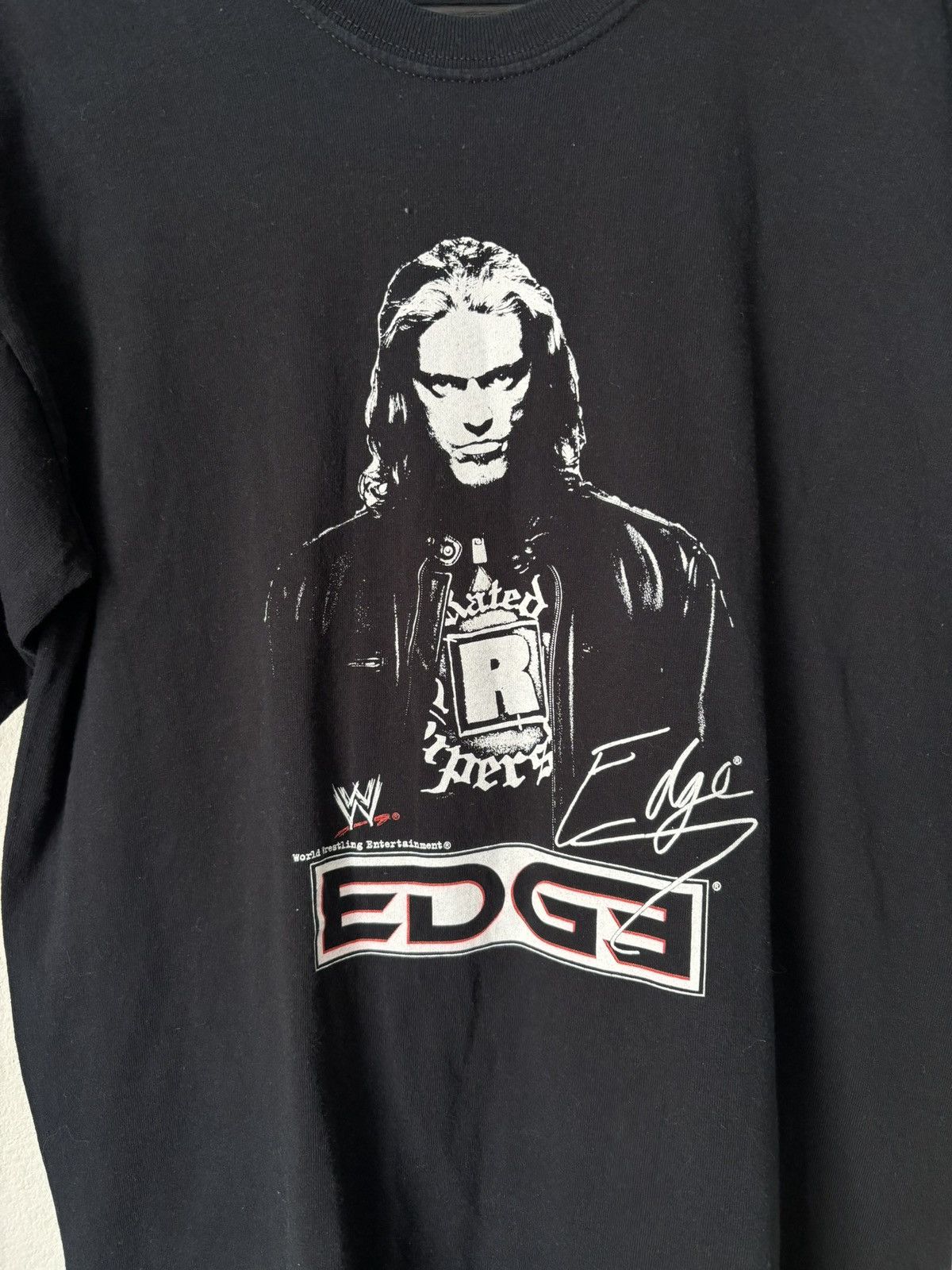 WWE Vintage Early 2000s Edge WWE Shirt Size US M / EU 48-50 / 2 - 2 Thumbnail