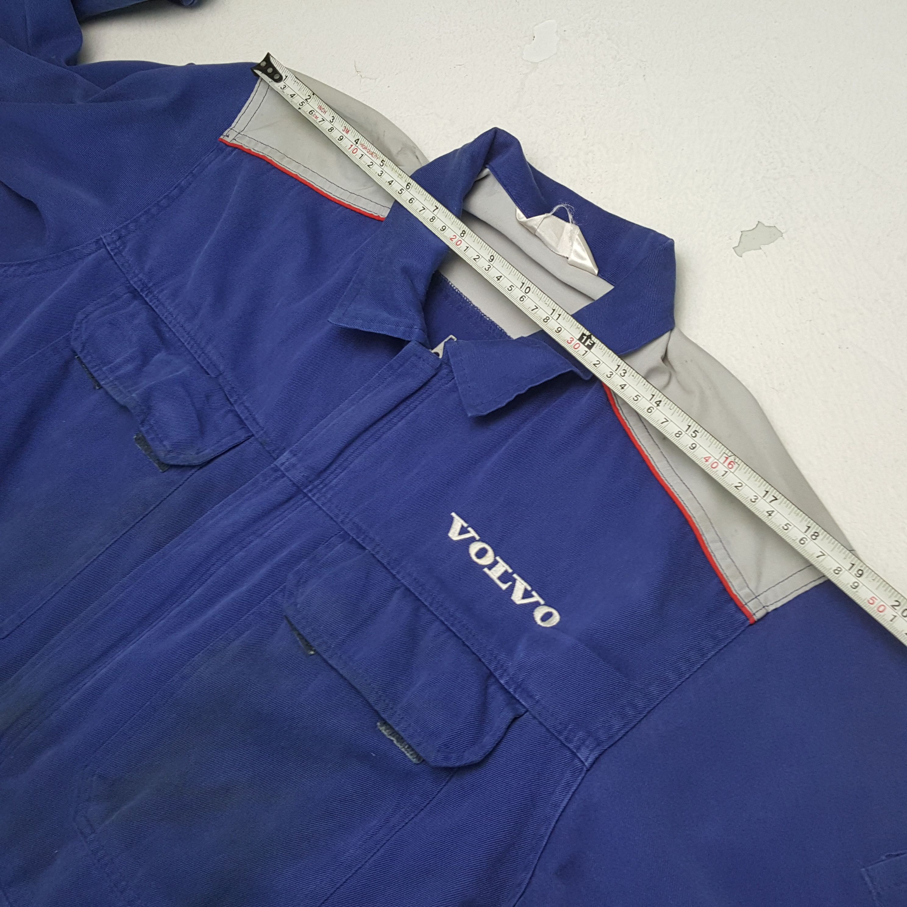 Vintage VOLVO Workwear Racing Style Motorsports Coverall Jacket Size US L / EU 52-54 / 3 - 9 Thumbnail