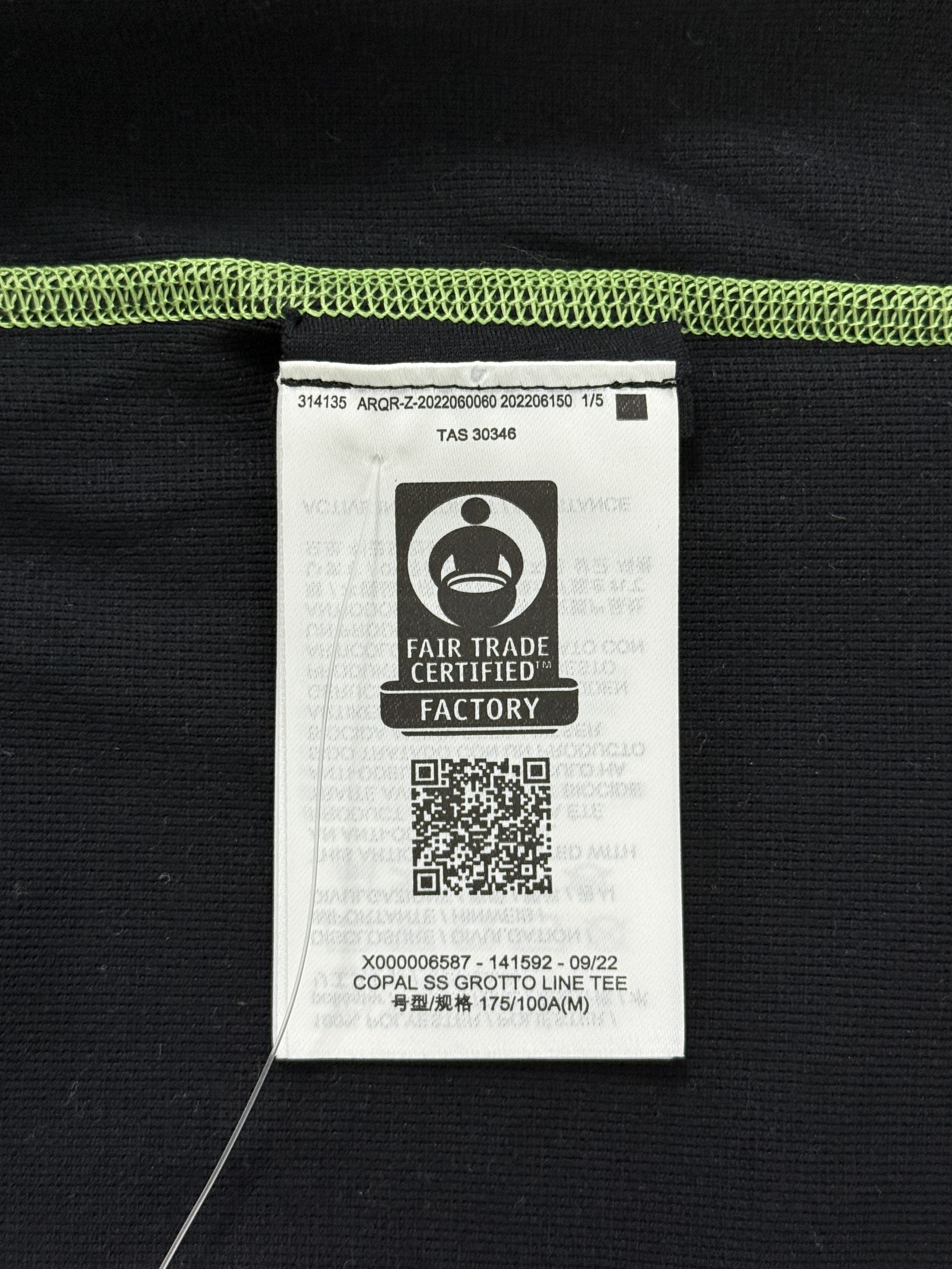 Arc'teryx Arc'teryx System A Copal SS Grotto Line Tee Size US M / EU 48-50 / 2 - 4 Thumbnail